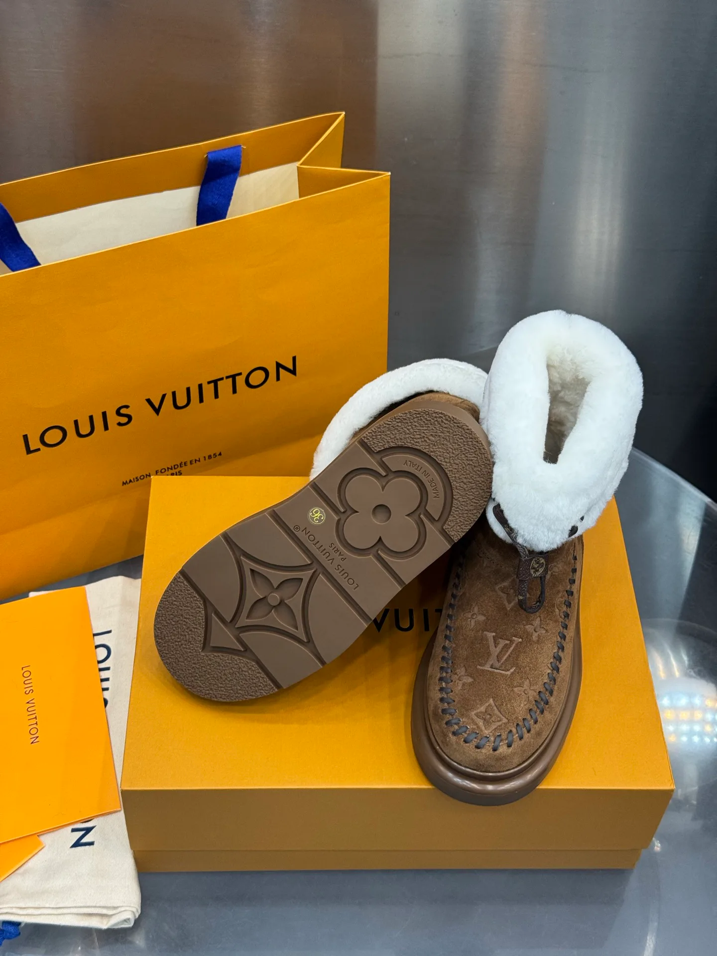 Угги Женские Louis Vuitton 18202485