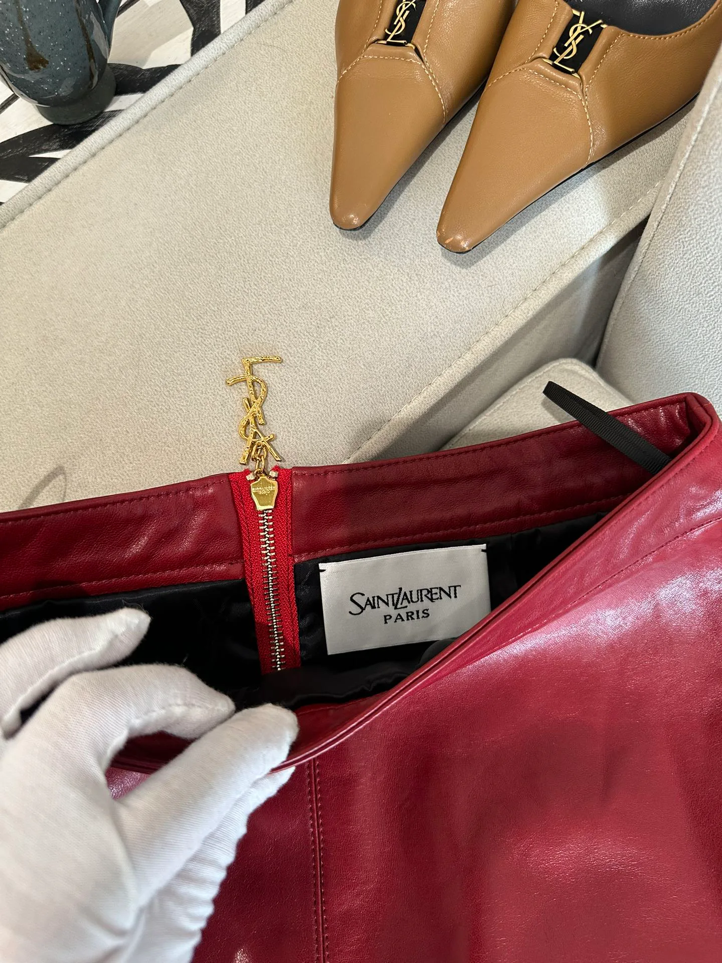 Юбки Женские Saint Laurent 1504914