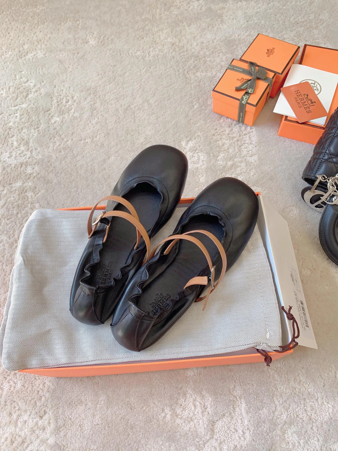 Балетки Женские Hermes 2211702
