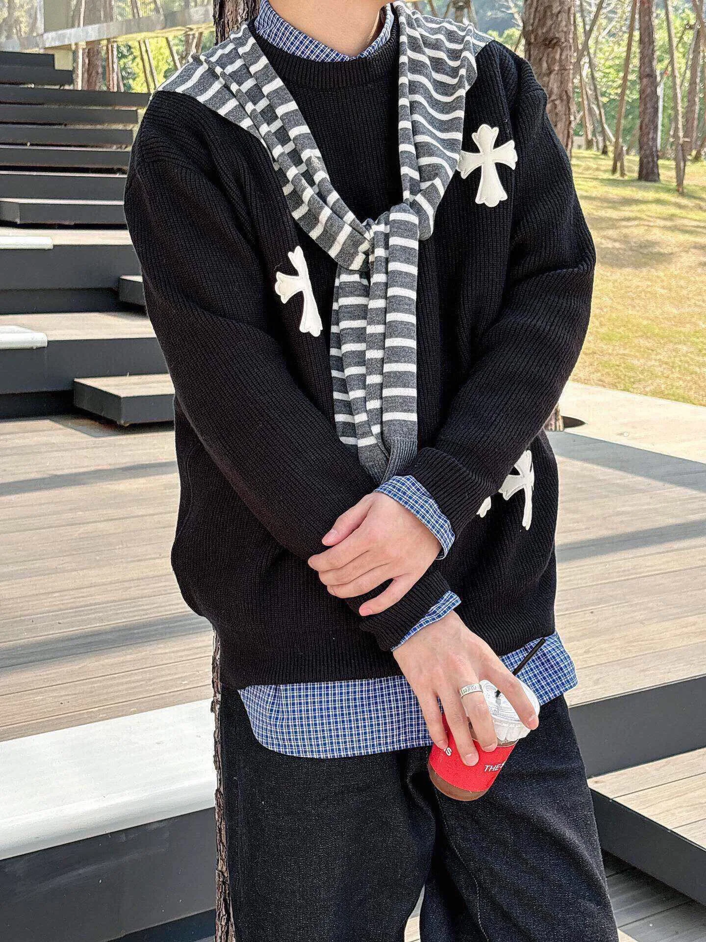 Джемперы И Свитеры Мужские Chrome Hearts 787552