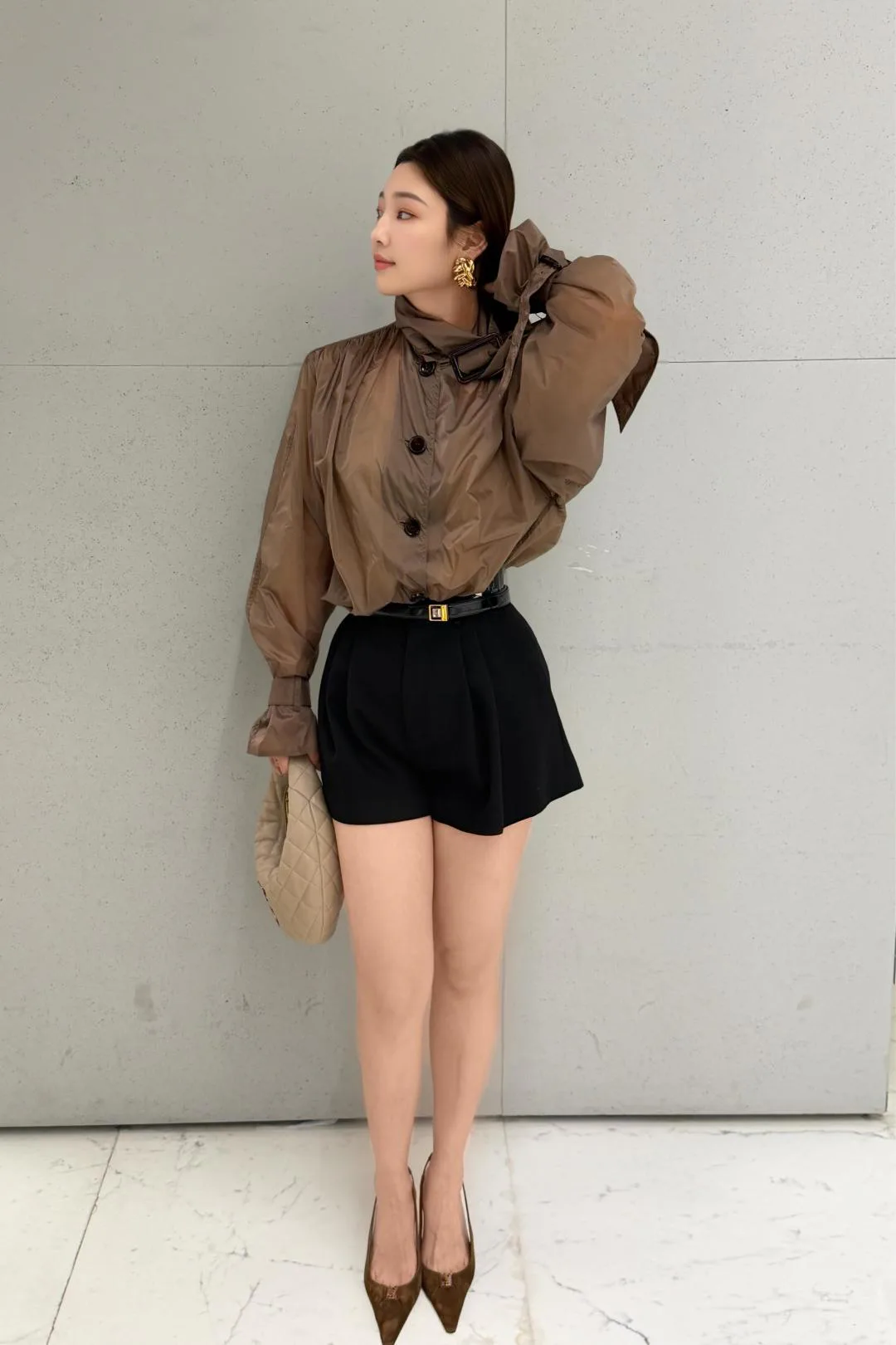 Куртки И Пуховики Женские Saint Laurent 14047909