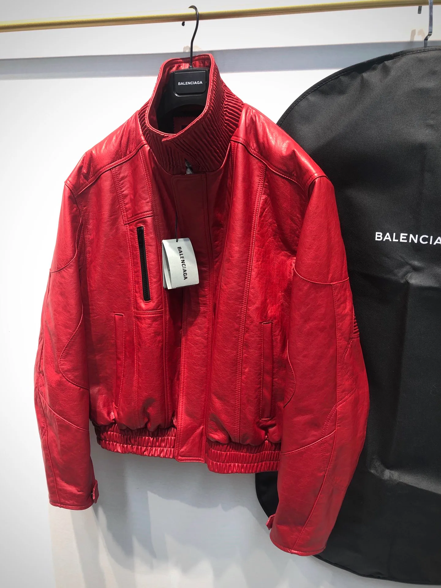 Кожаные Куртки И Дублёнки Мужские Balenciaga 13602950