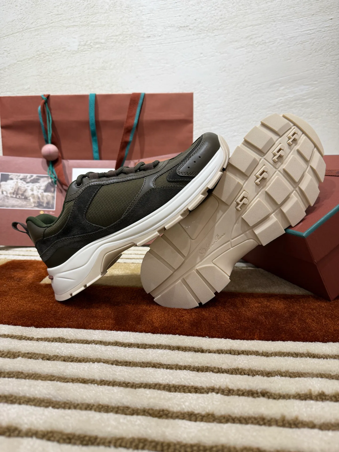 Кроссовки Мужские Loro Piana 11643460