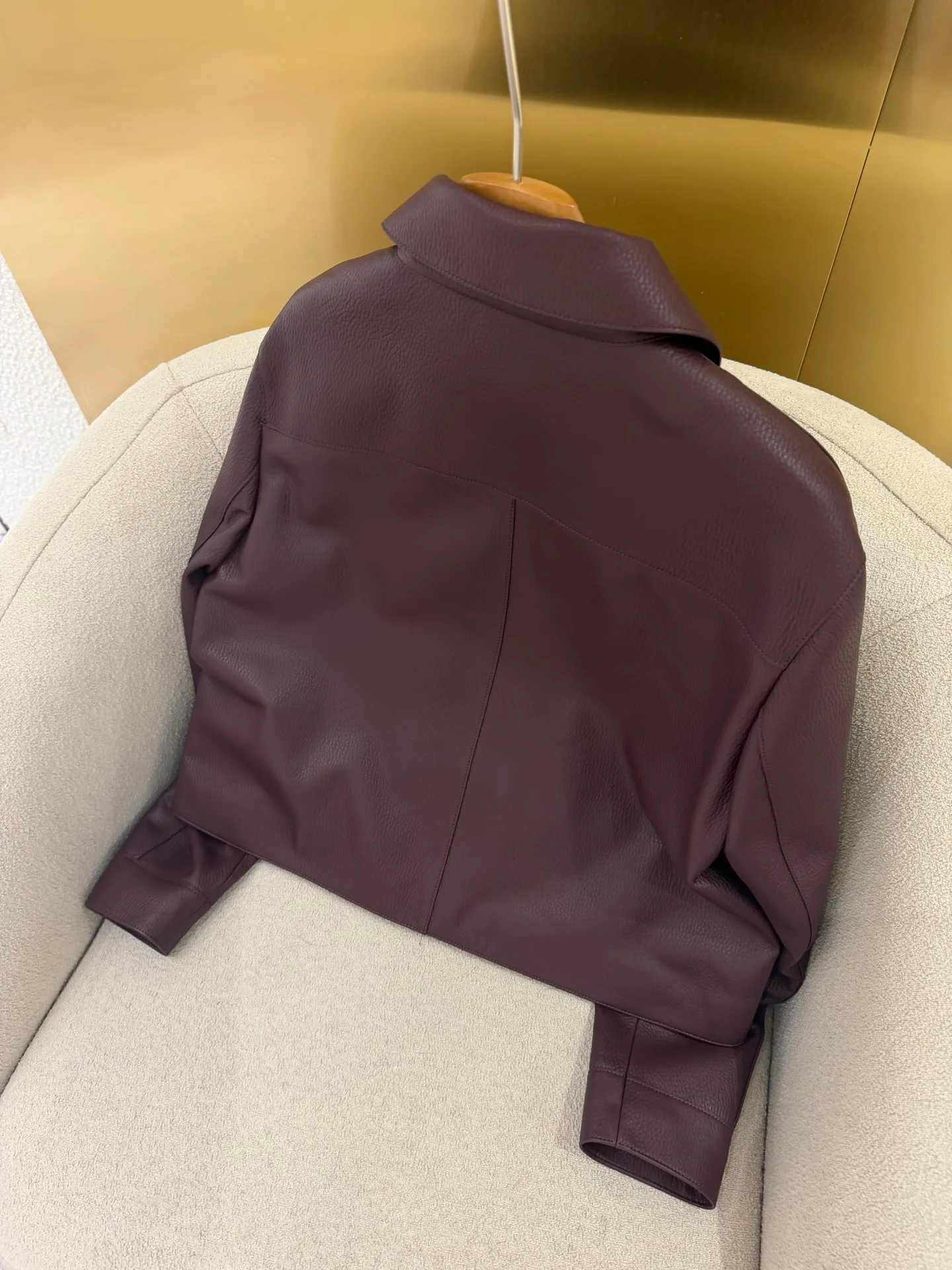Кожаные Куртки И Дублёнки Женские Hermes 17802393