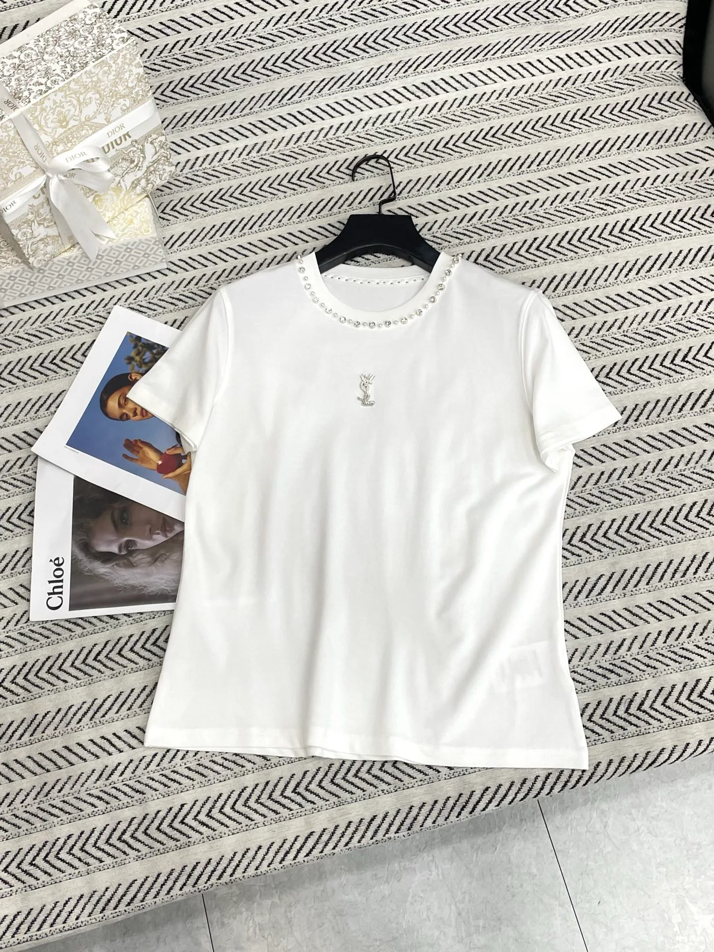 Футболки Женские Saint Laurent 11639721