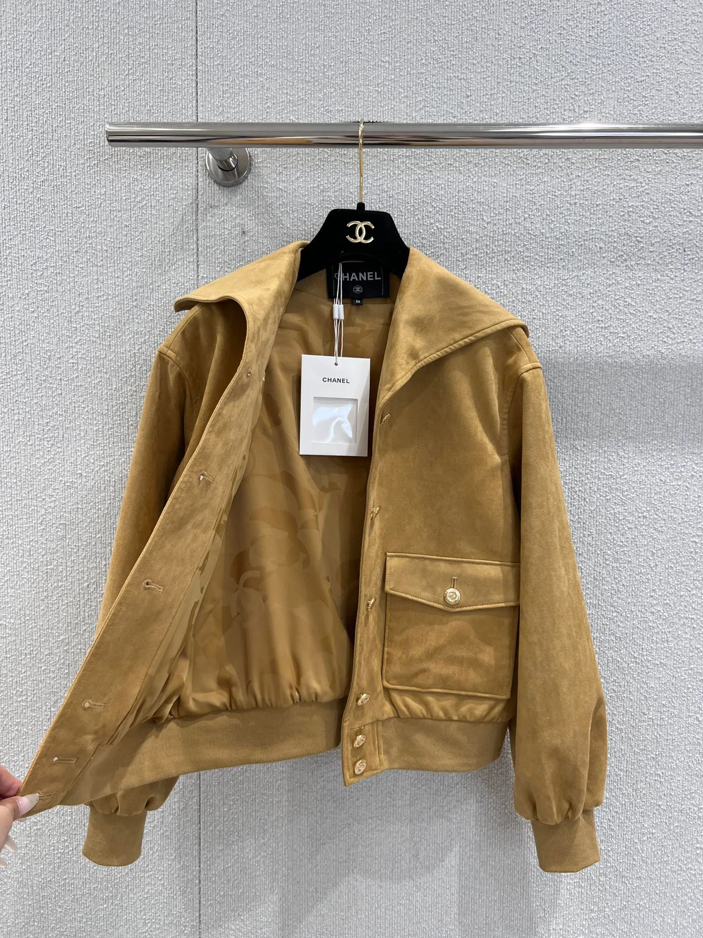 Куртки И Пуховики Женские Chanel 506443