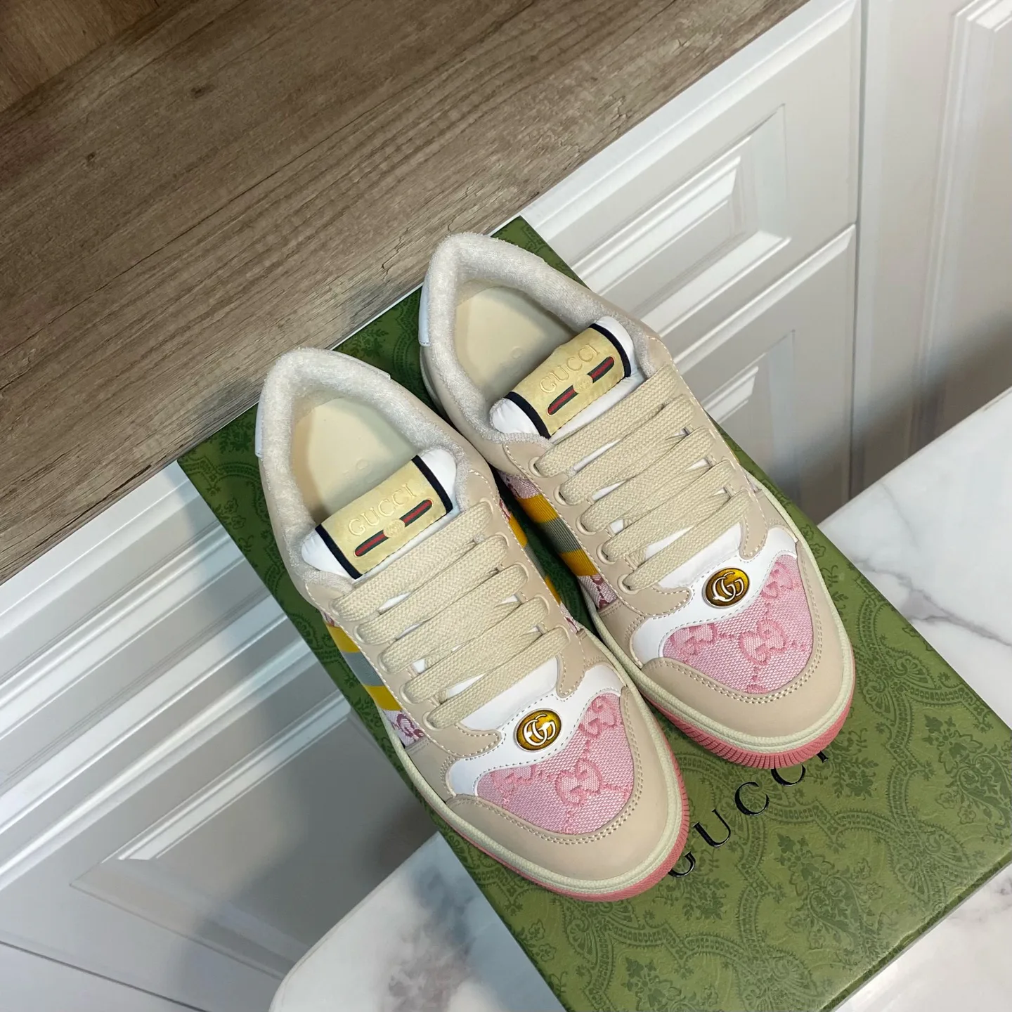 Кеды Женские Gucci 1458186