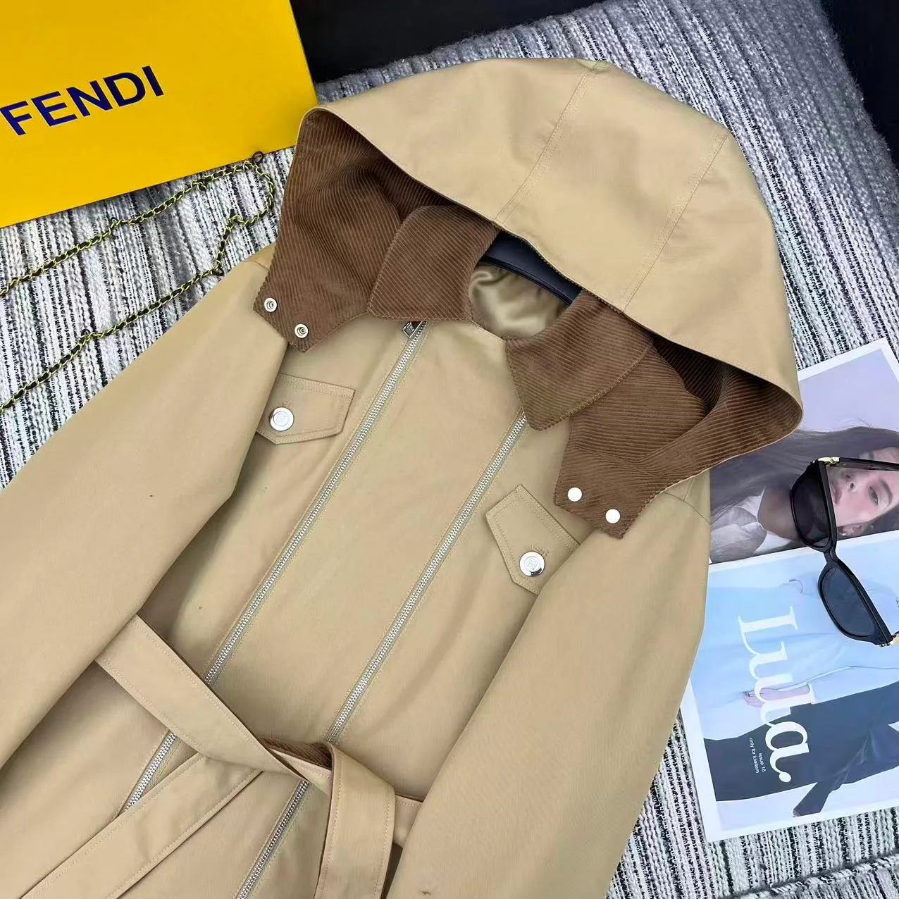 Тренчи Женские Fendi 553276