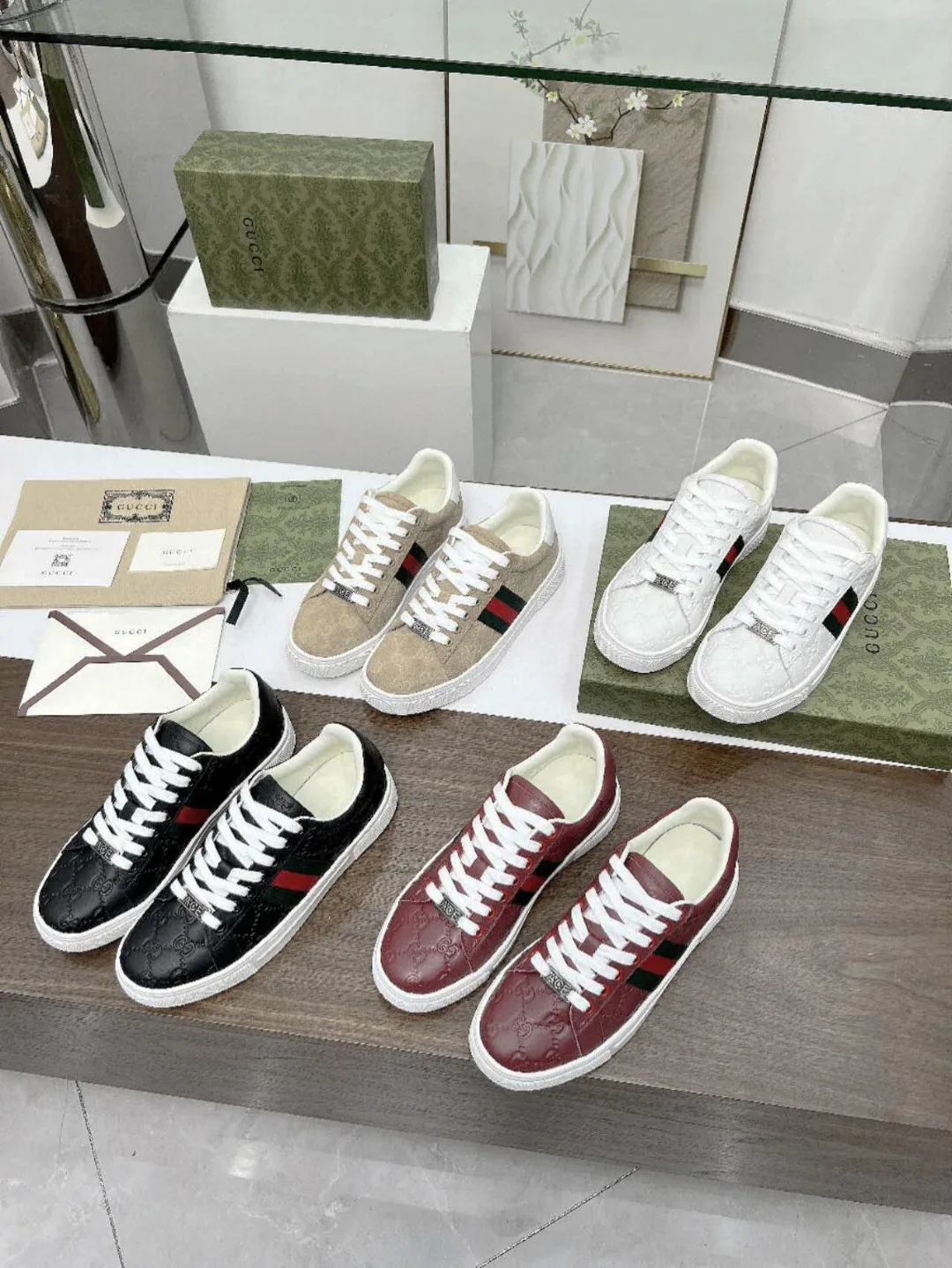 Кеды Женские Gucci 11250262