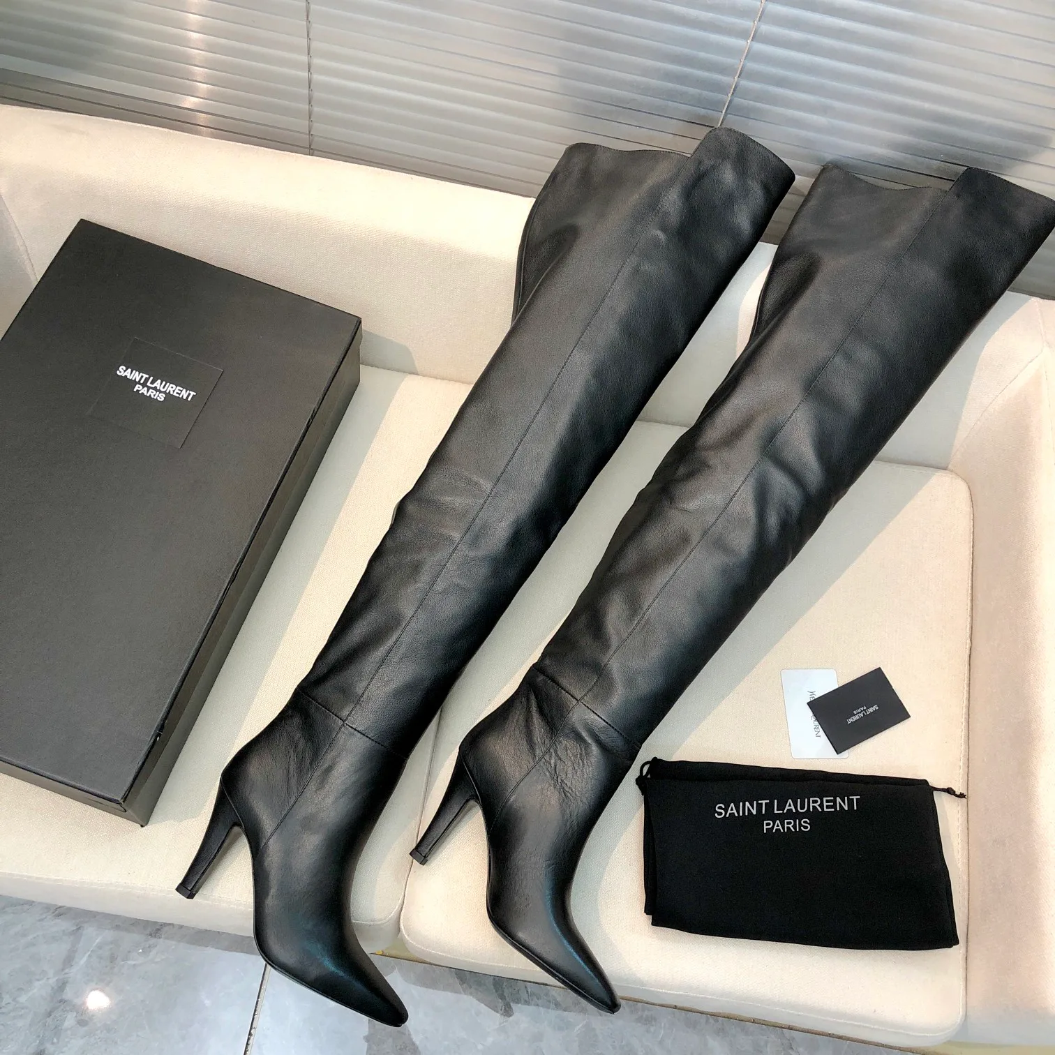 Сапоги Женские Saint Laurent 18997197