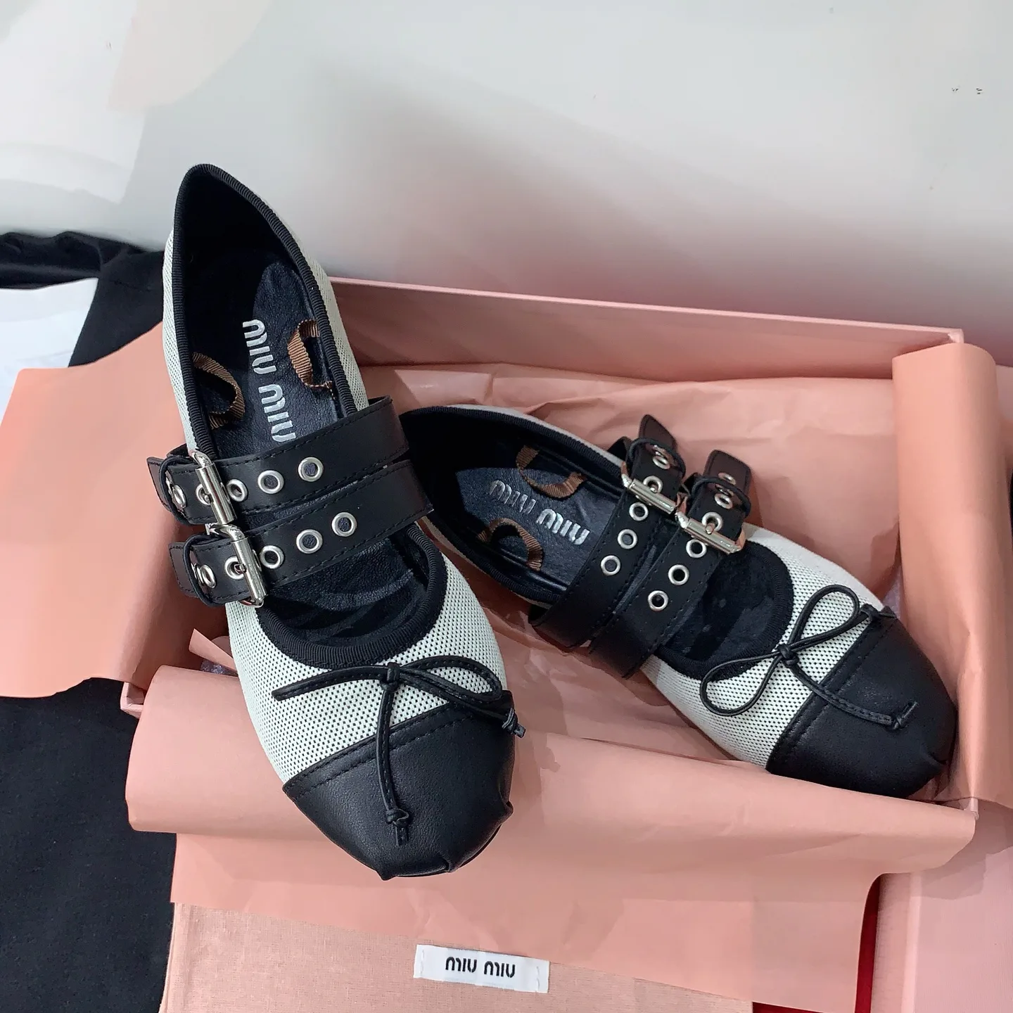 Балетки Женские Miu Miu 12696589