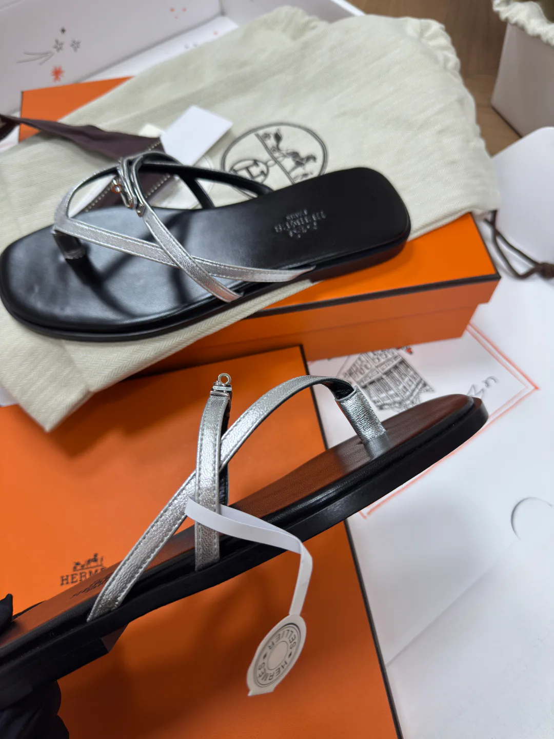 Шлепанцы Женские Hermes 13930285