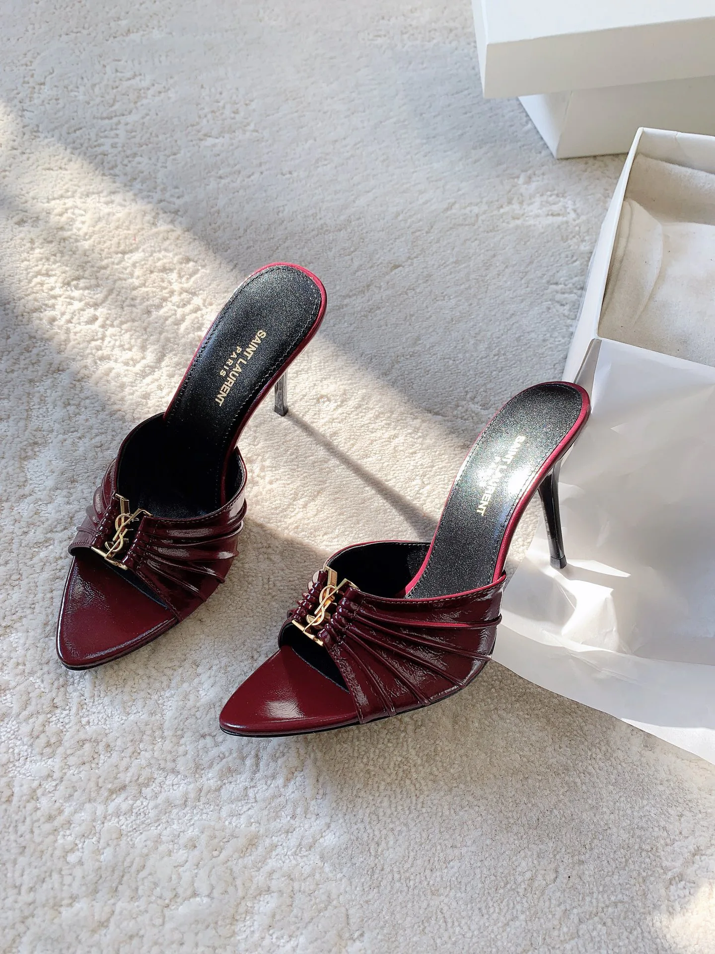 Босоножки Женские Saint Laurent 11923823