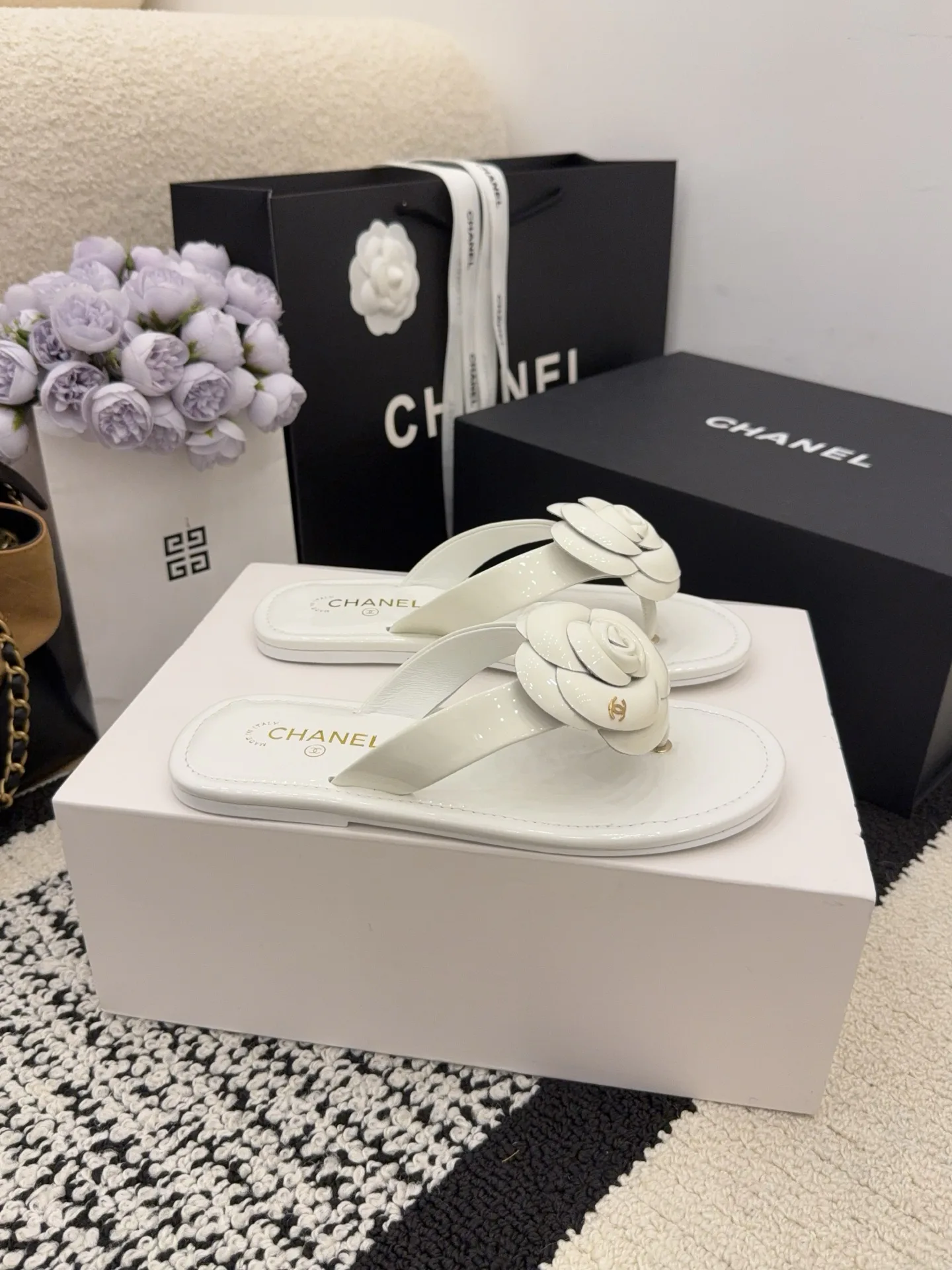 Шлепанцы Женские Chanel 403355