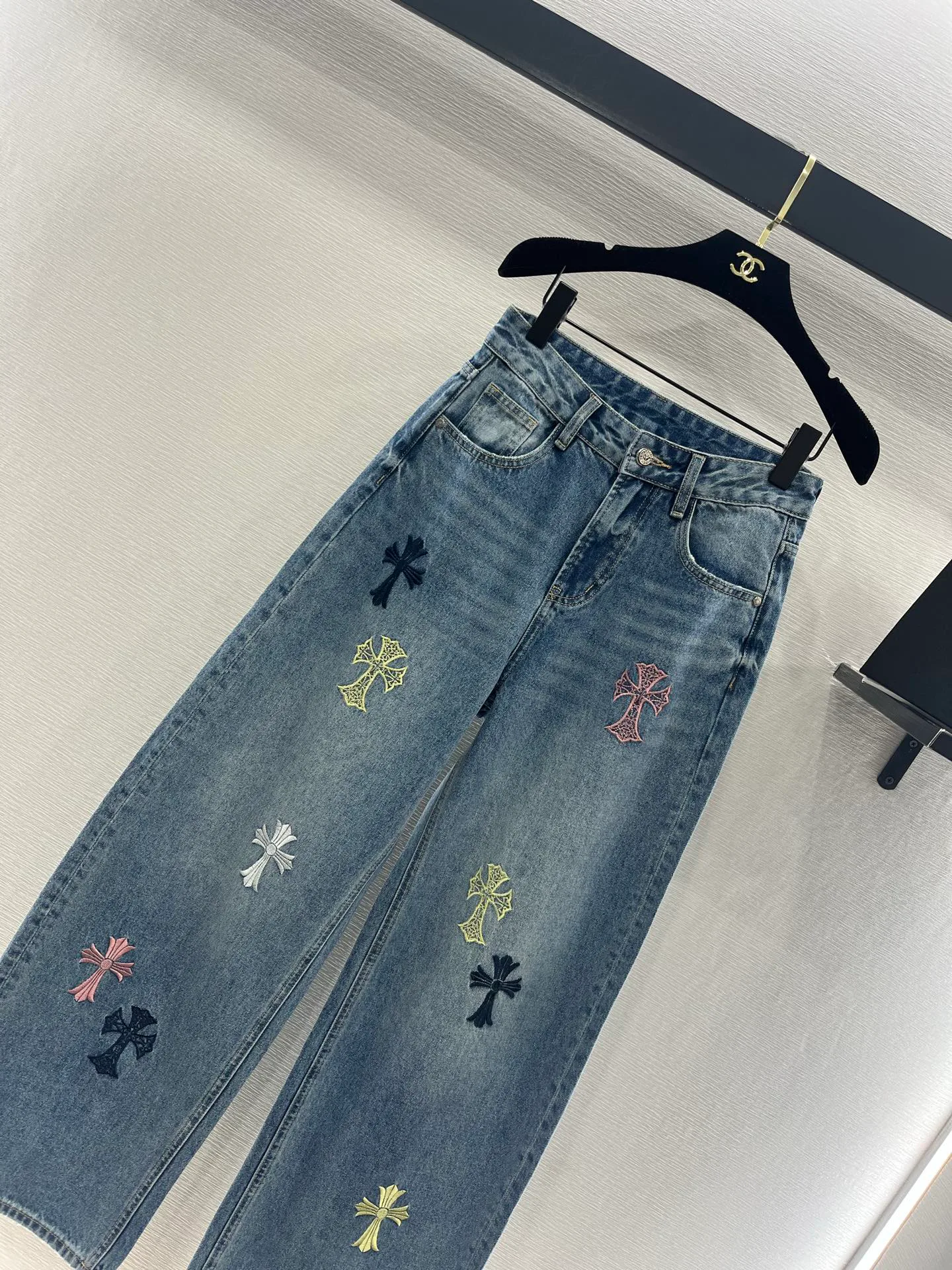 Брюки Женские Chrome Hearts 1272819