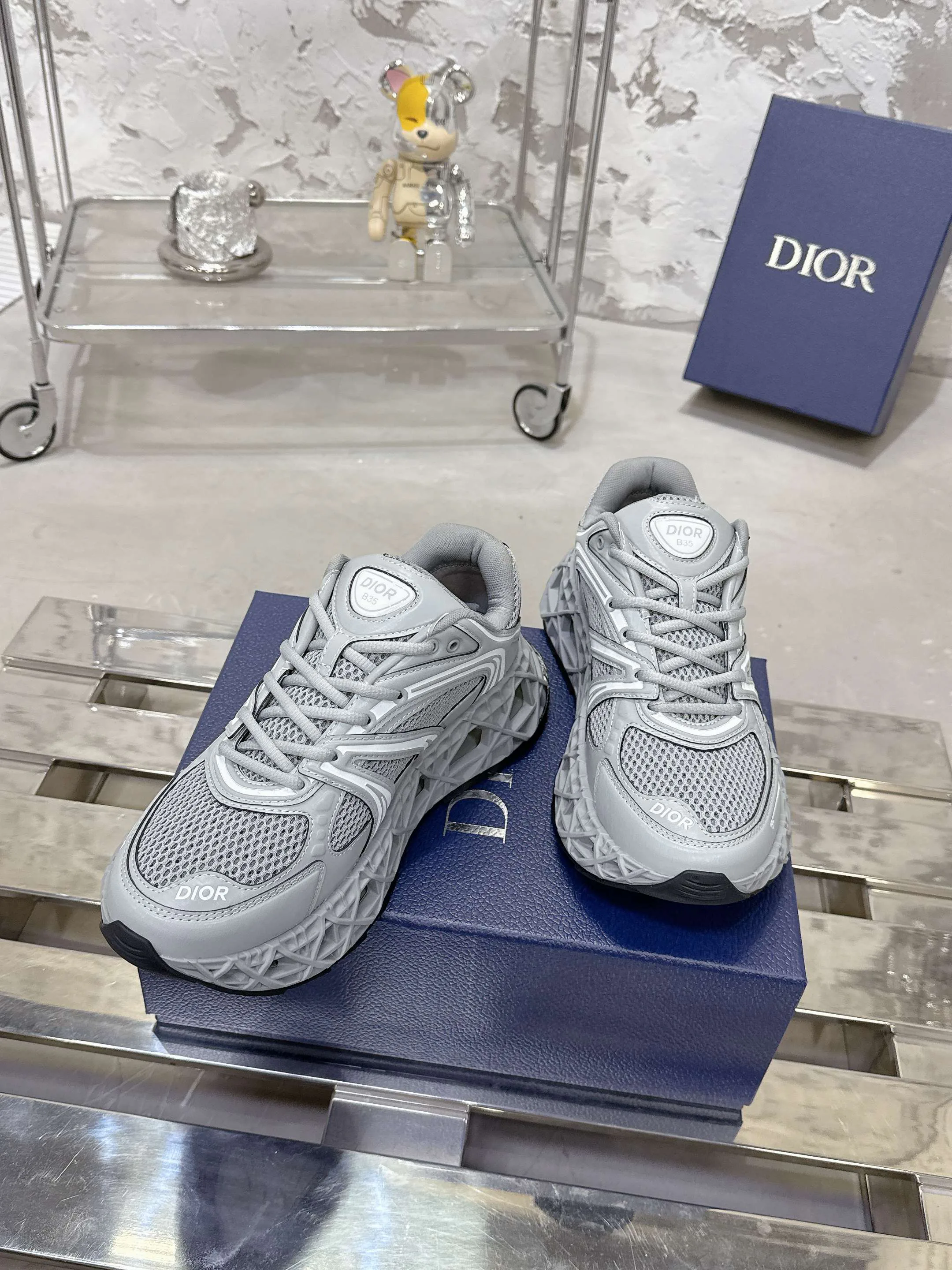 Кроссовки Мужские Christian Dior 1594781