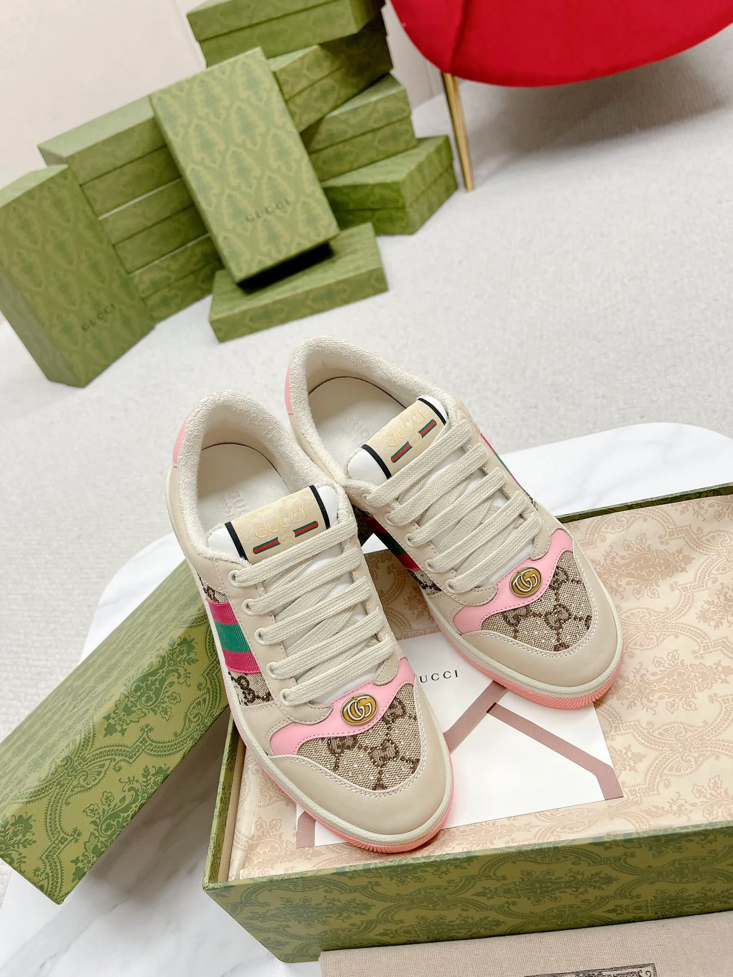 Кеды Женские Gucci 4784249