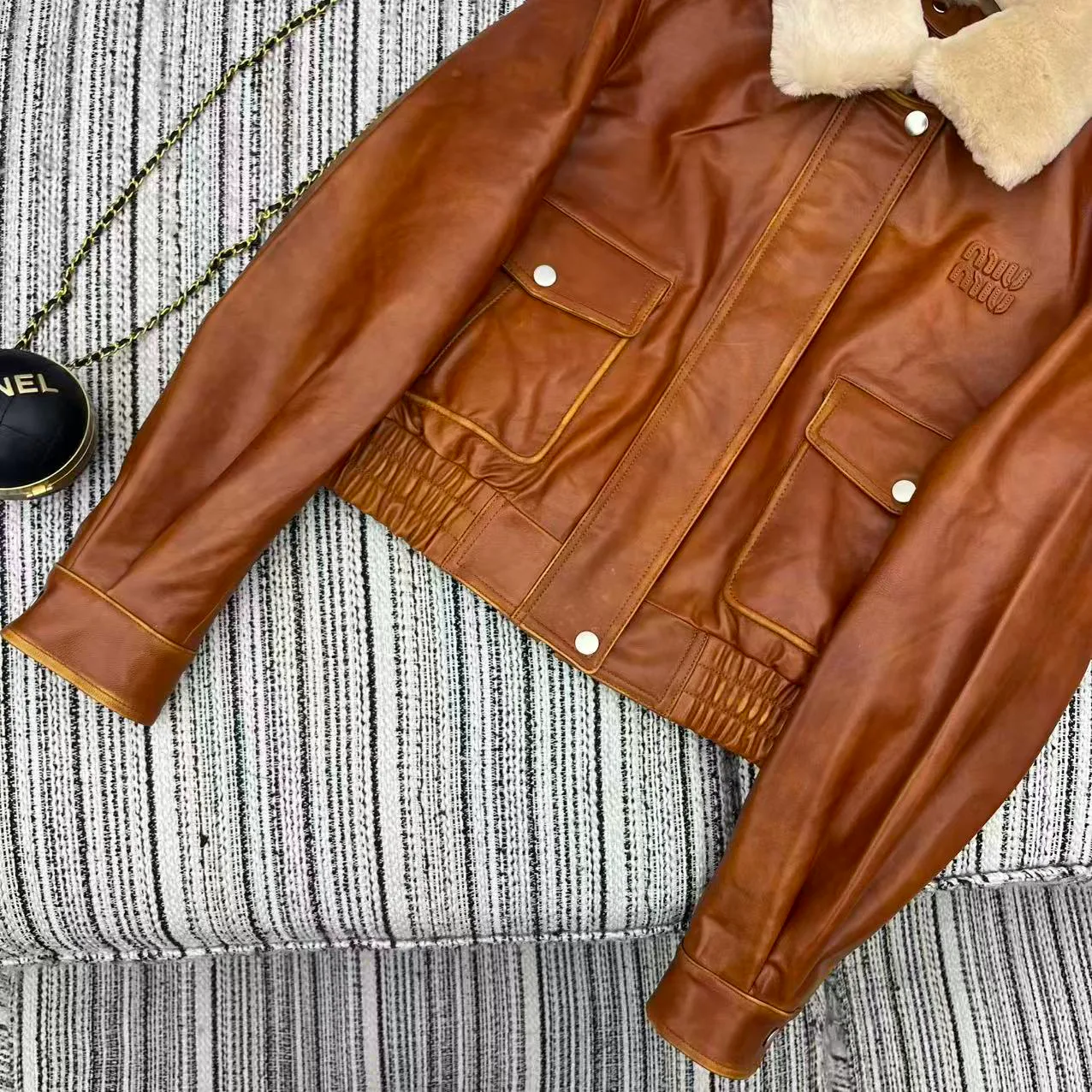 Куртки И Пуховики Женские Miu Miu 130493