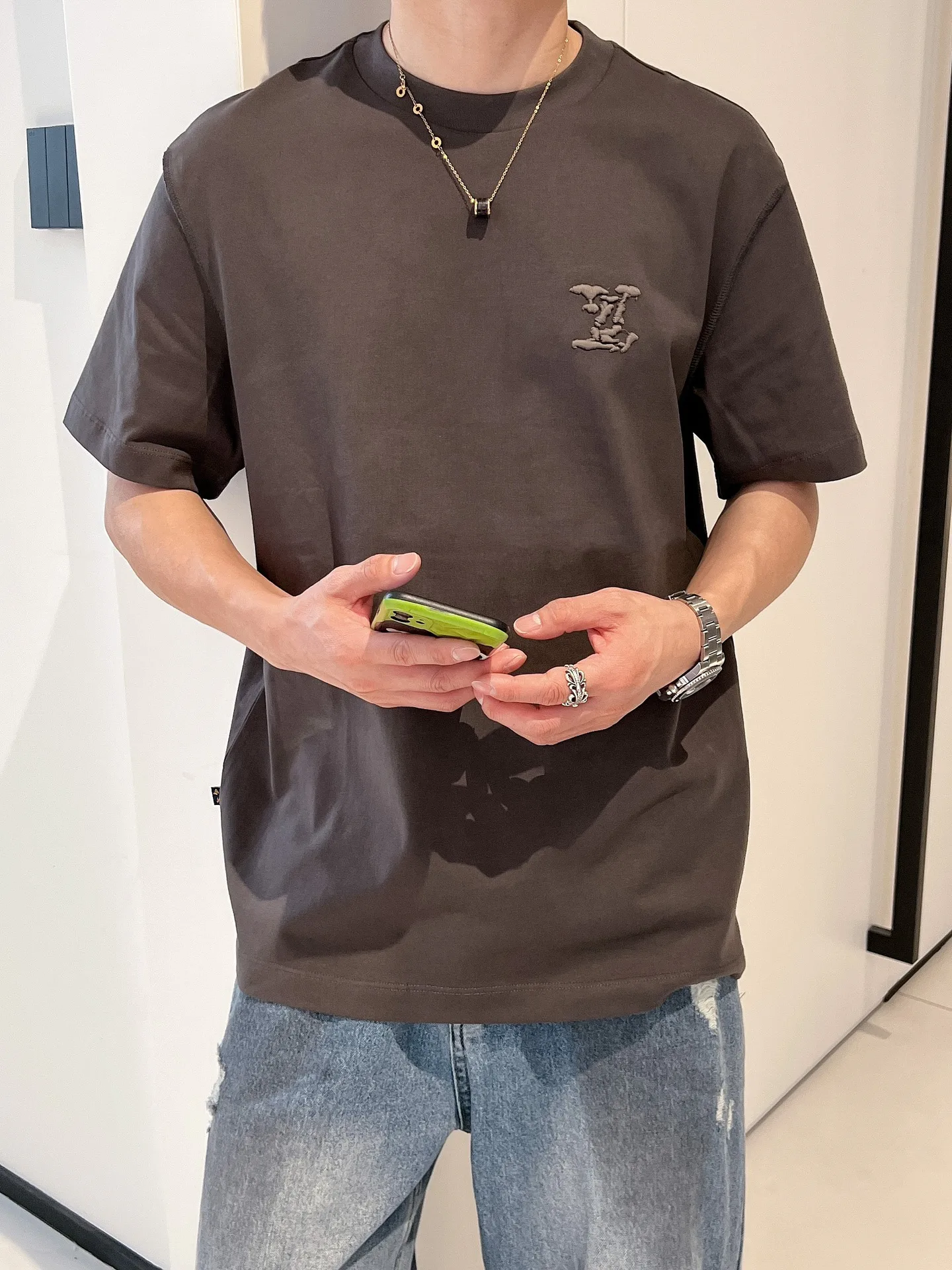 Футболки Мужские Louis Vuitton 2711633