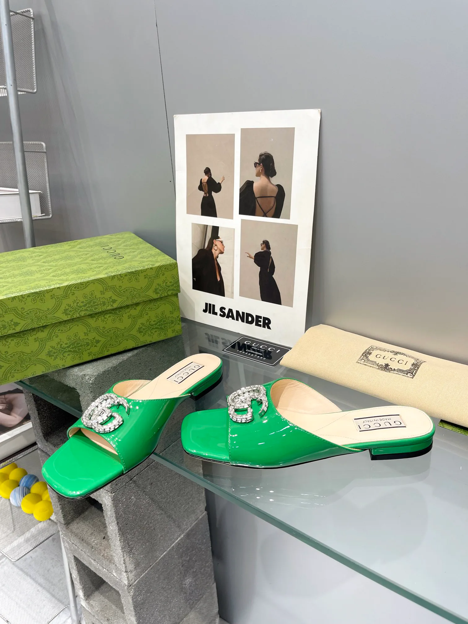 Шлепанцы Женские Gucci 10447