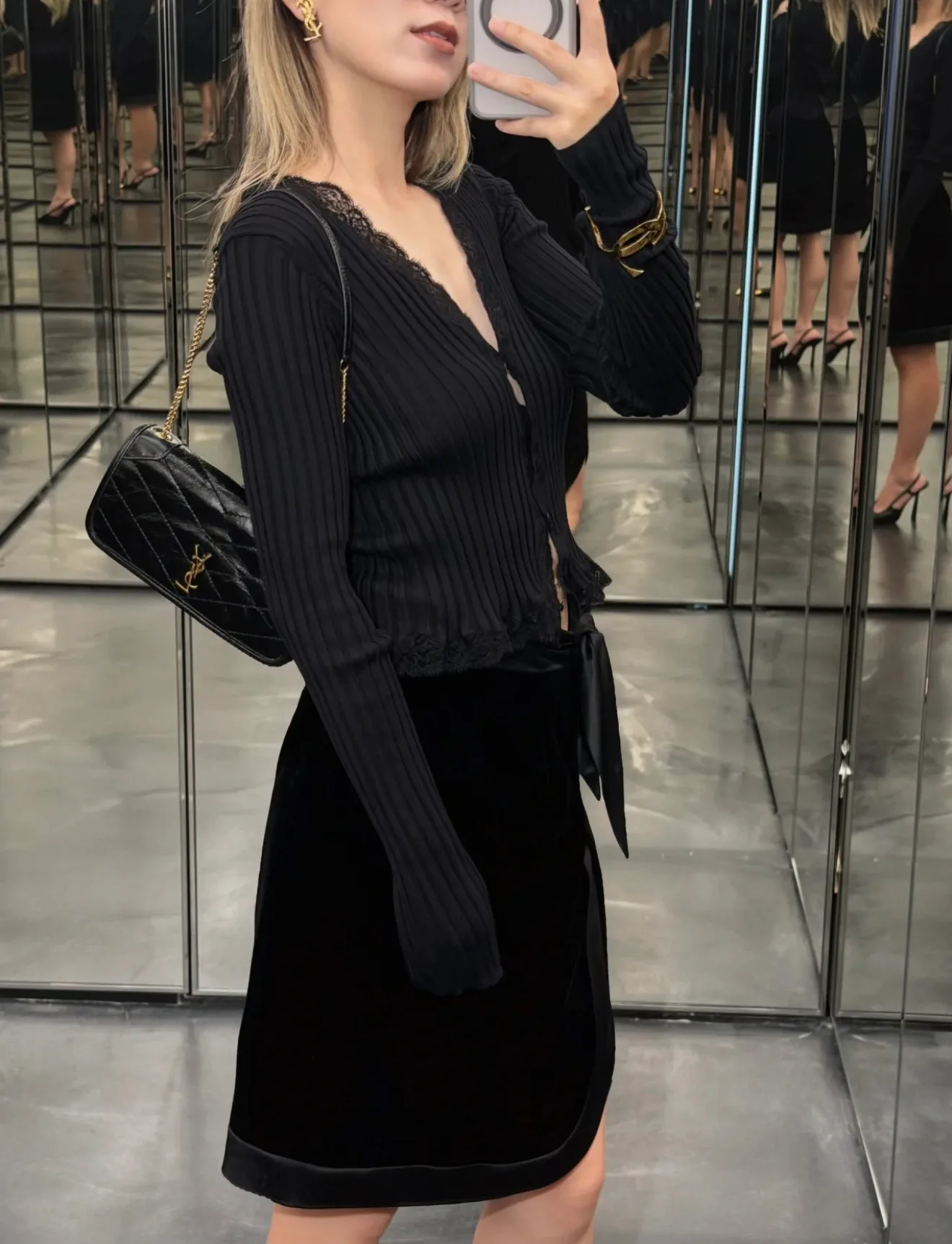 Джемперы И Свитеры Женские Saint Laurent 19698954
