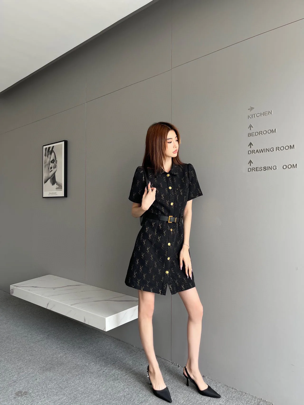 Платья Женские Saint Laurent 11612359