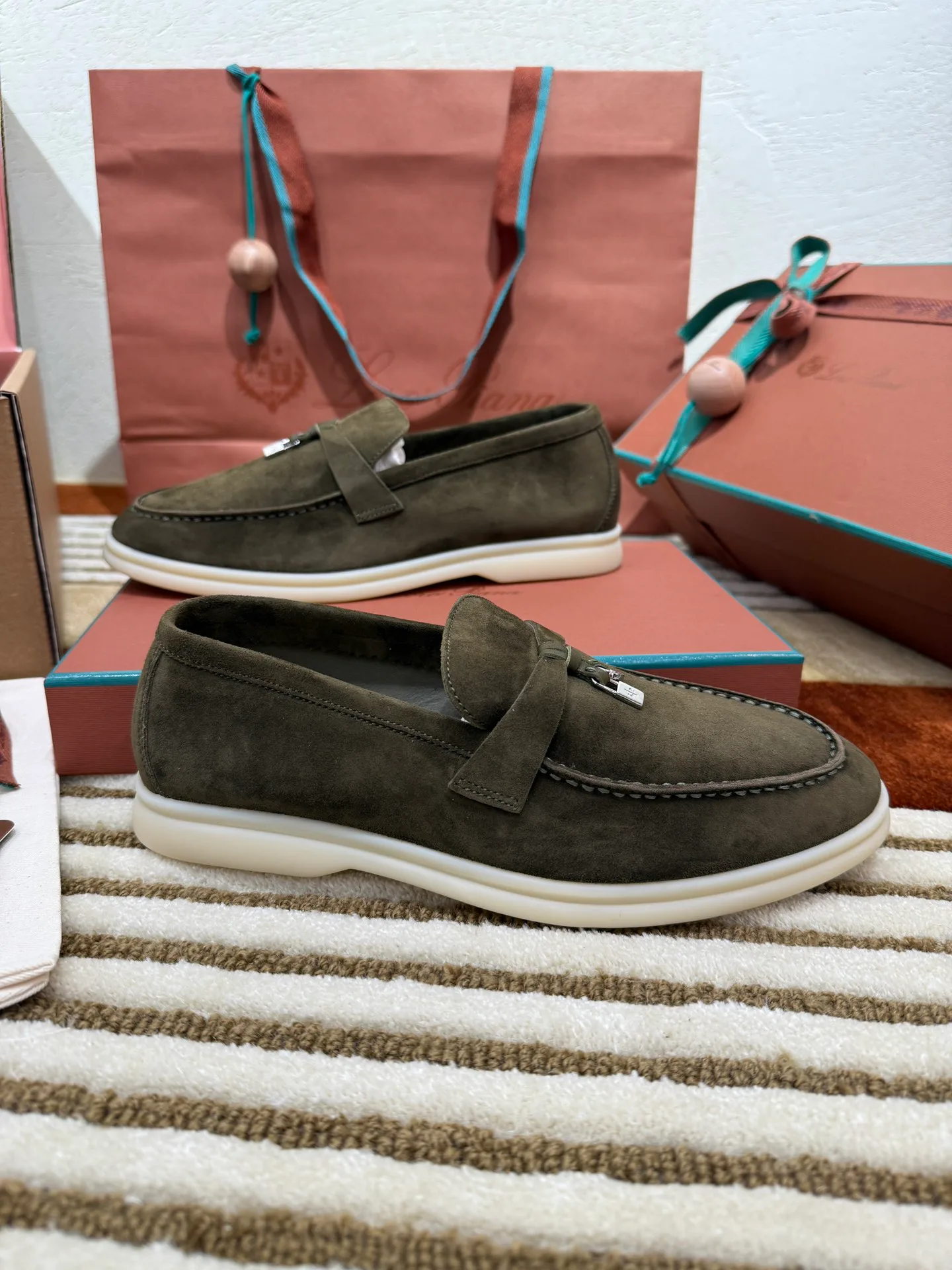 Лоферы И Мокасины Женские Loro Piana 525393