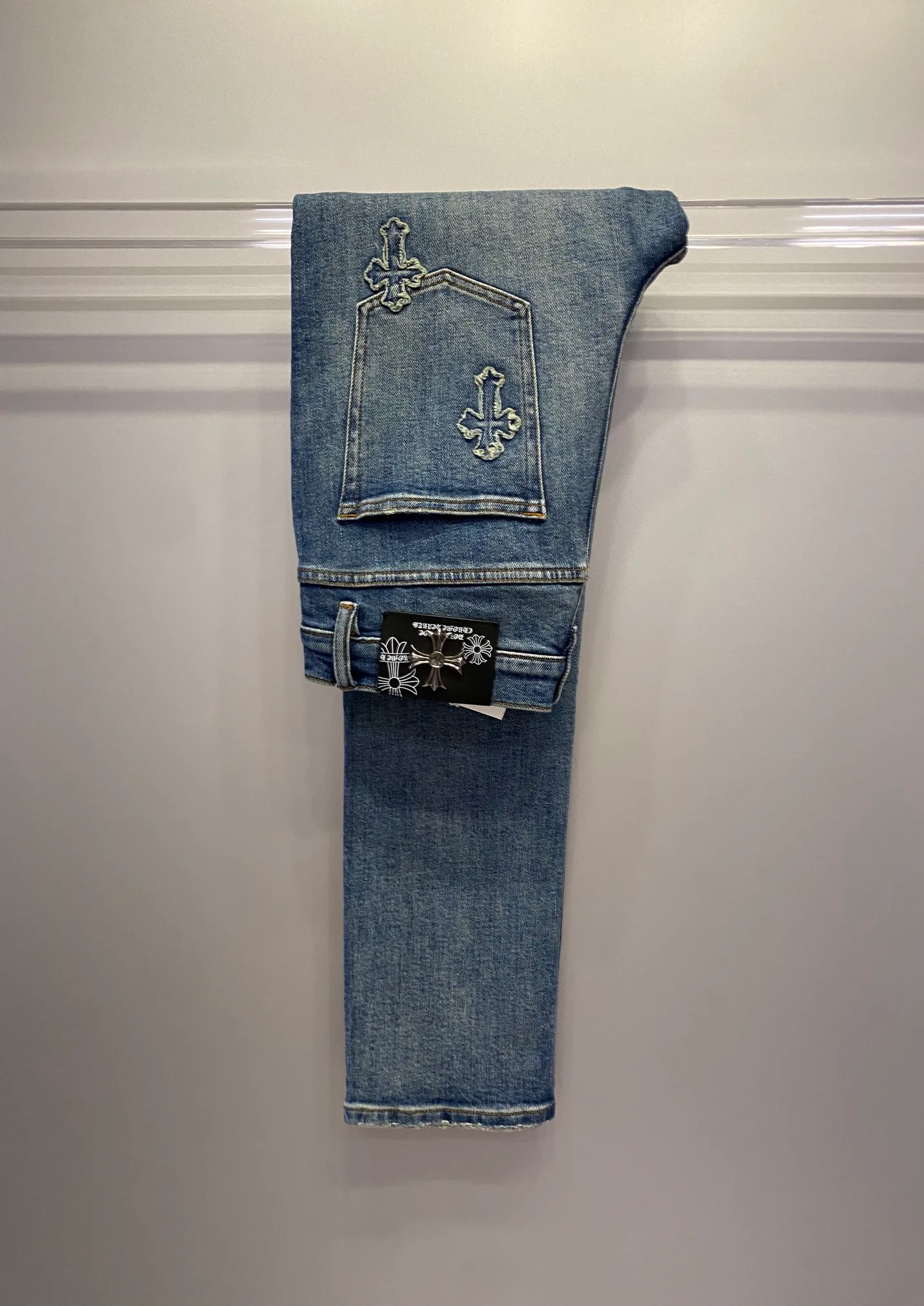 Джинсы Мужские Chrome Hearts 17623642