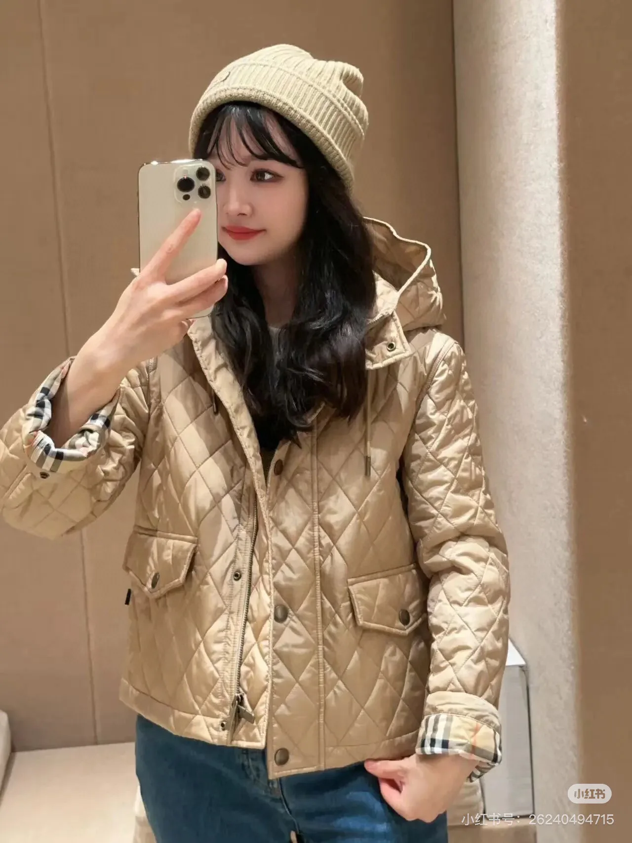 Куртки И Пуховики Женские Burberry 19076739
