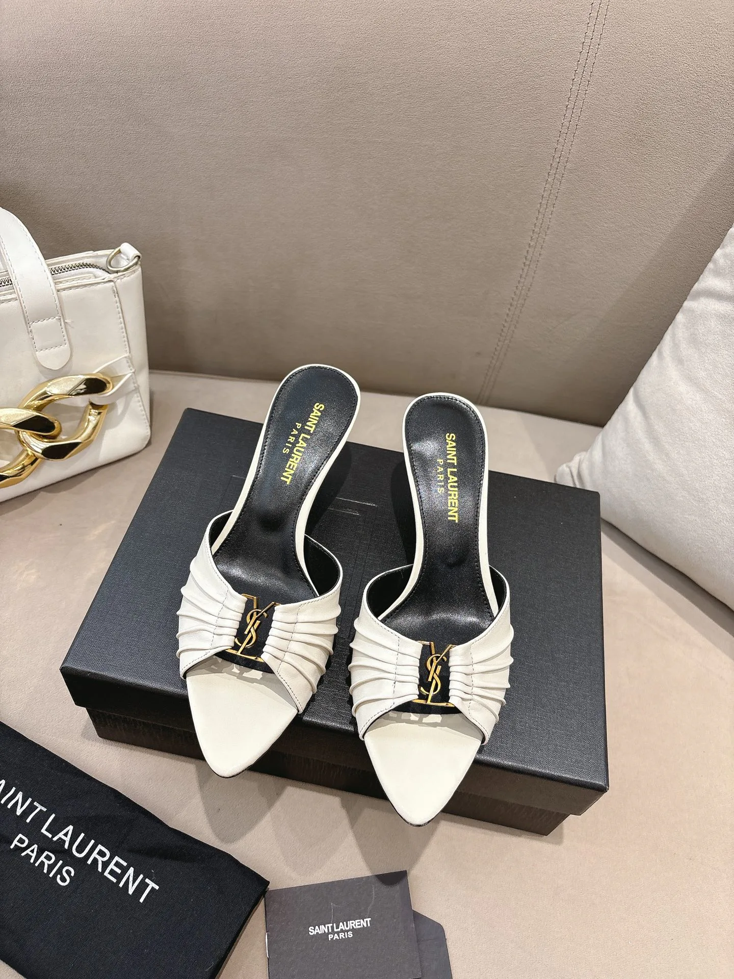Мюли И Сабо Женские Saint Laurent 12815333
