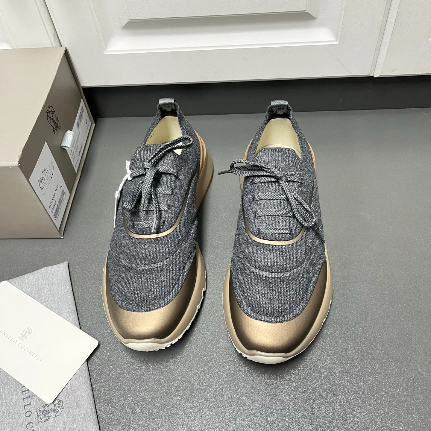 Кроссовки Мужские Brunello Cucinelli 18633752
