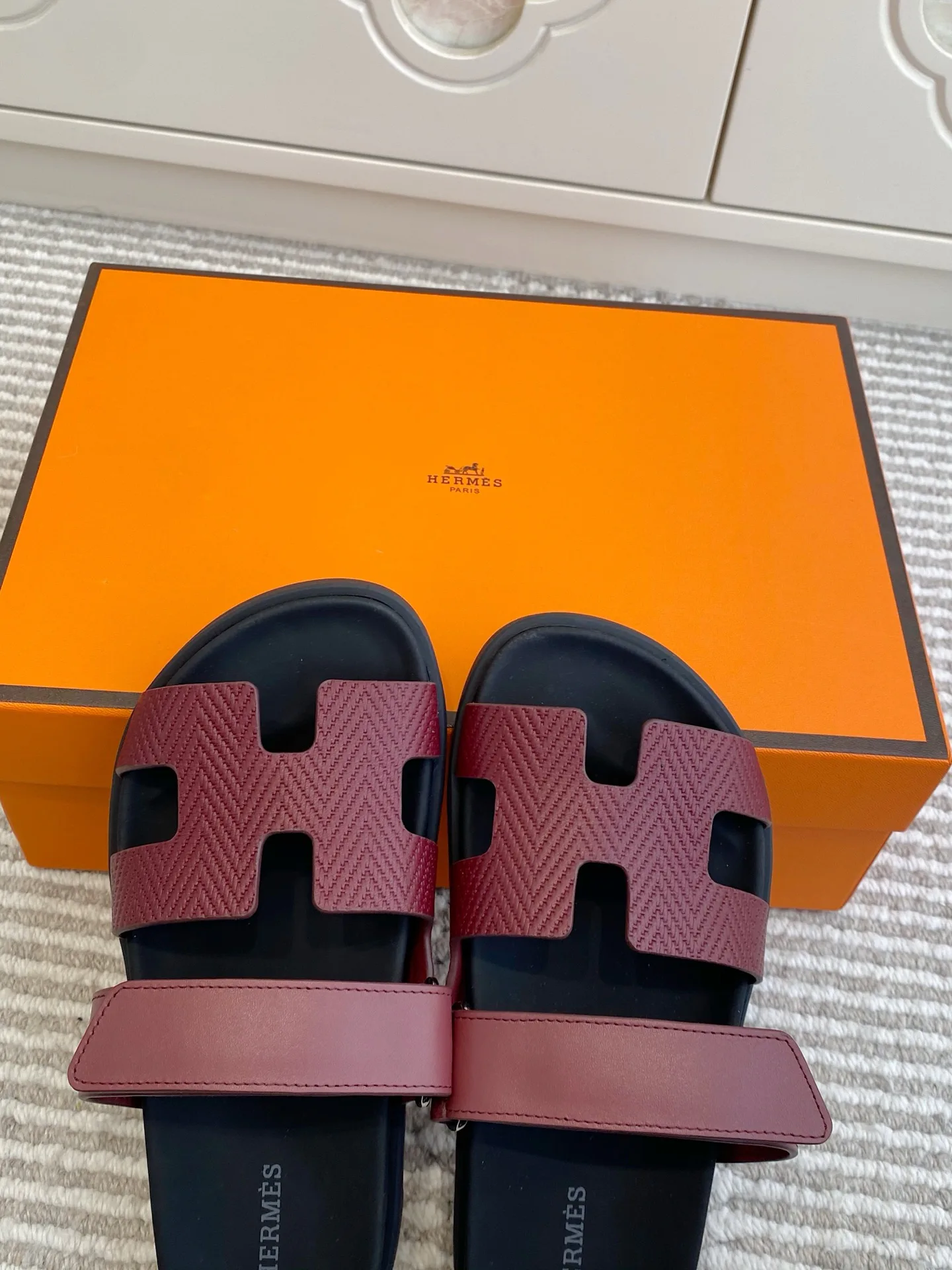 Шлепанцы Женские Hermes 1717022