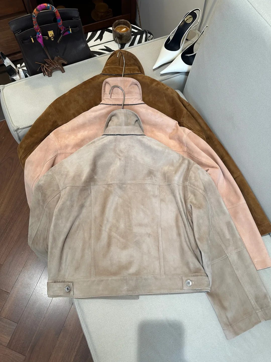 Кожаные Куртки И Дублёнки Женские Brunello Cucinelli 19045946
