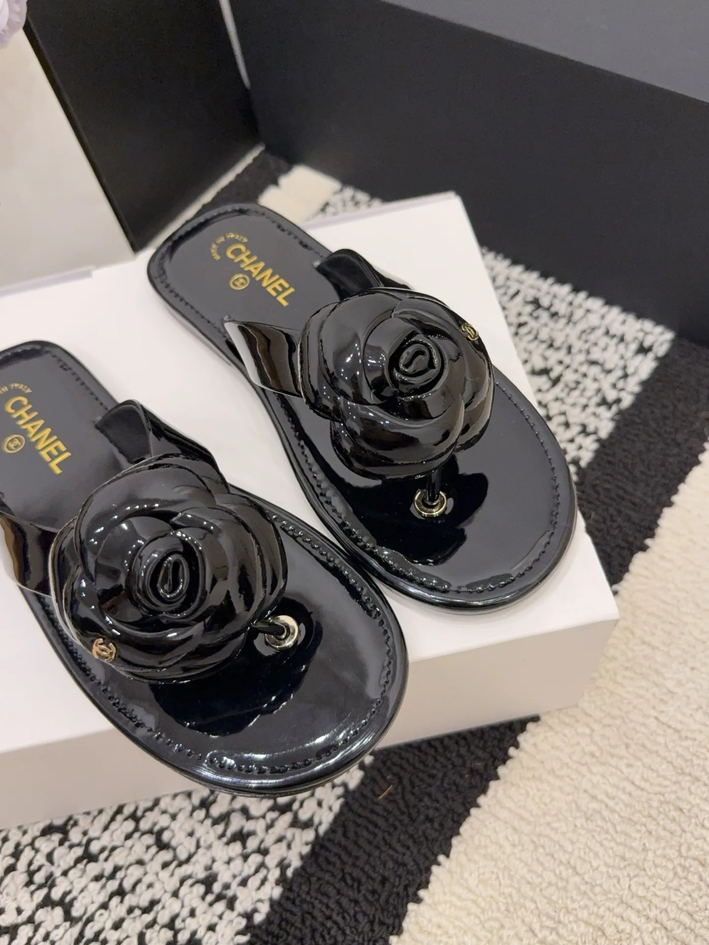 Шлепанцы Женские Chanel 403352