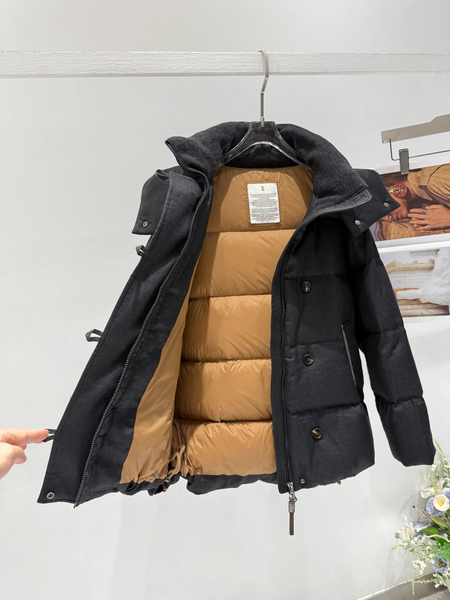 Куртки И Пуховики Женские Brunello Cucinelli 1272933