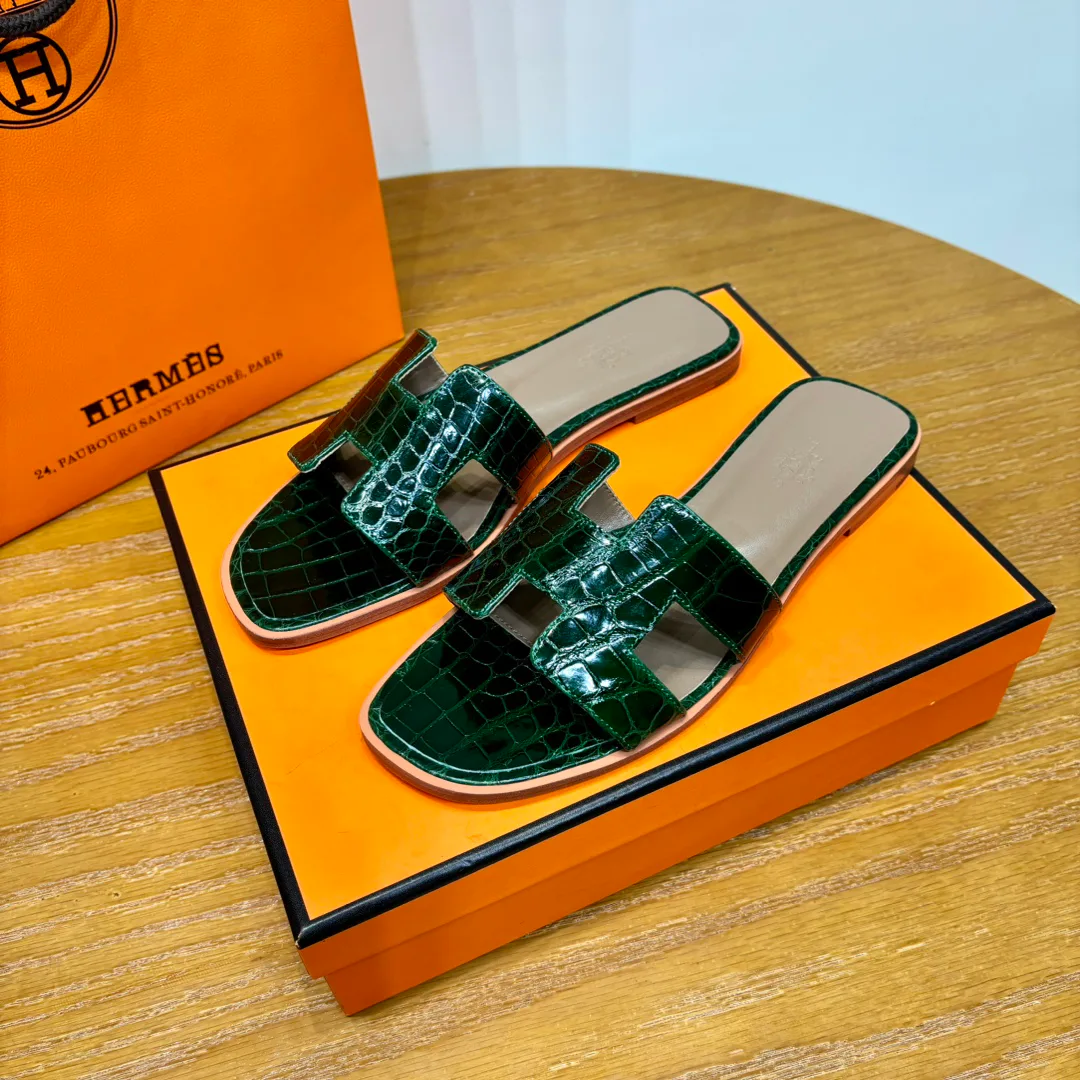 Шлепанцы Женские Hermes 4556191