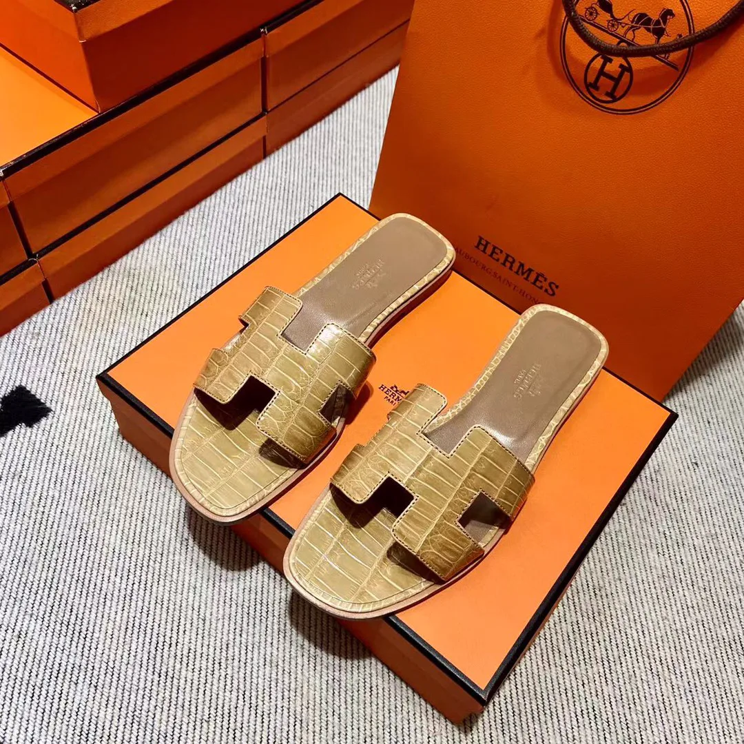 Шлепанцы Женские Hermes 4340647