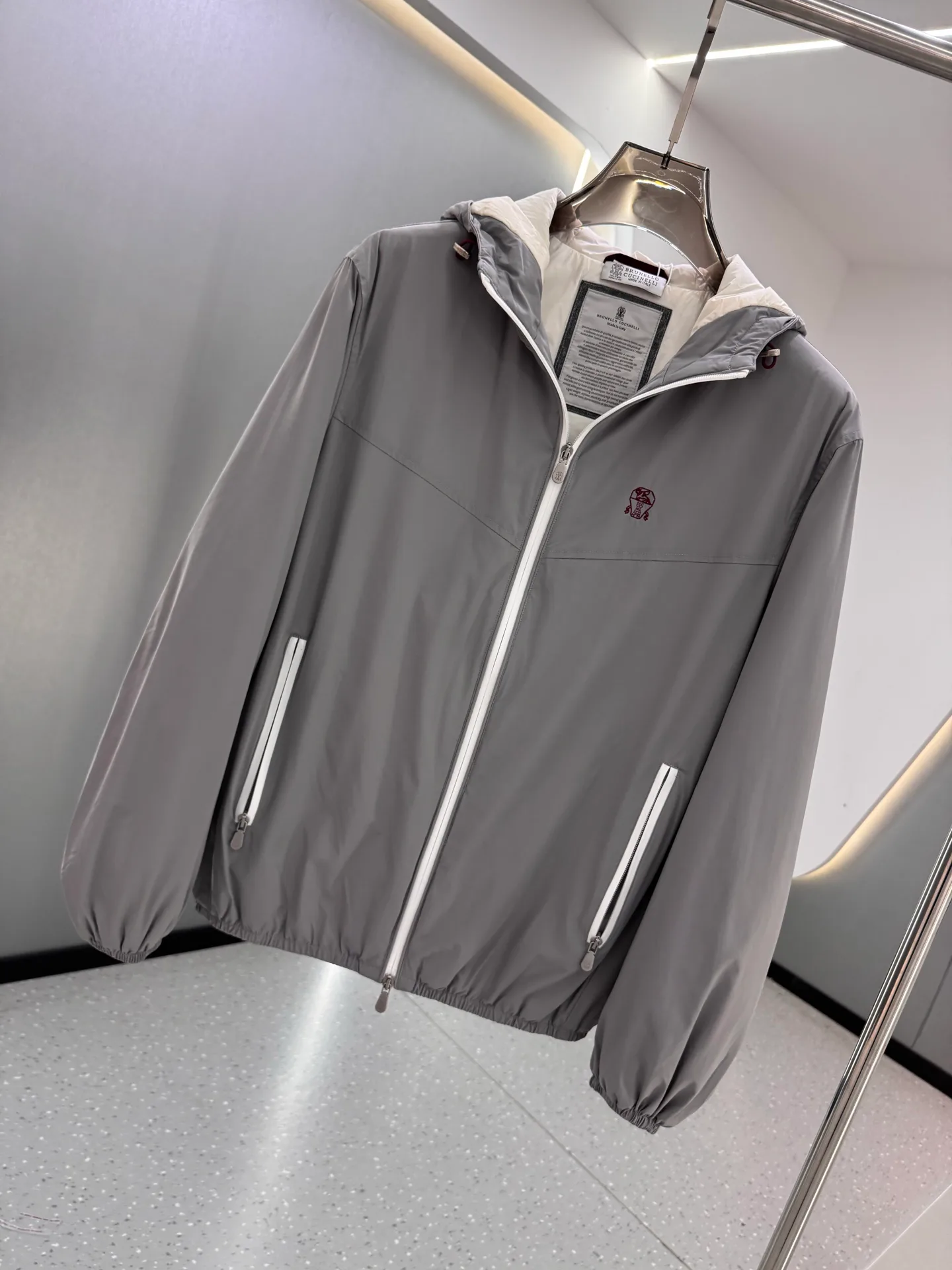 Куртки И Пуховики Мужские Brunello Cucinelli 1847979