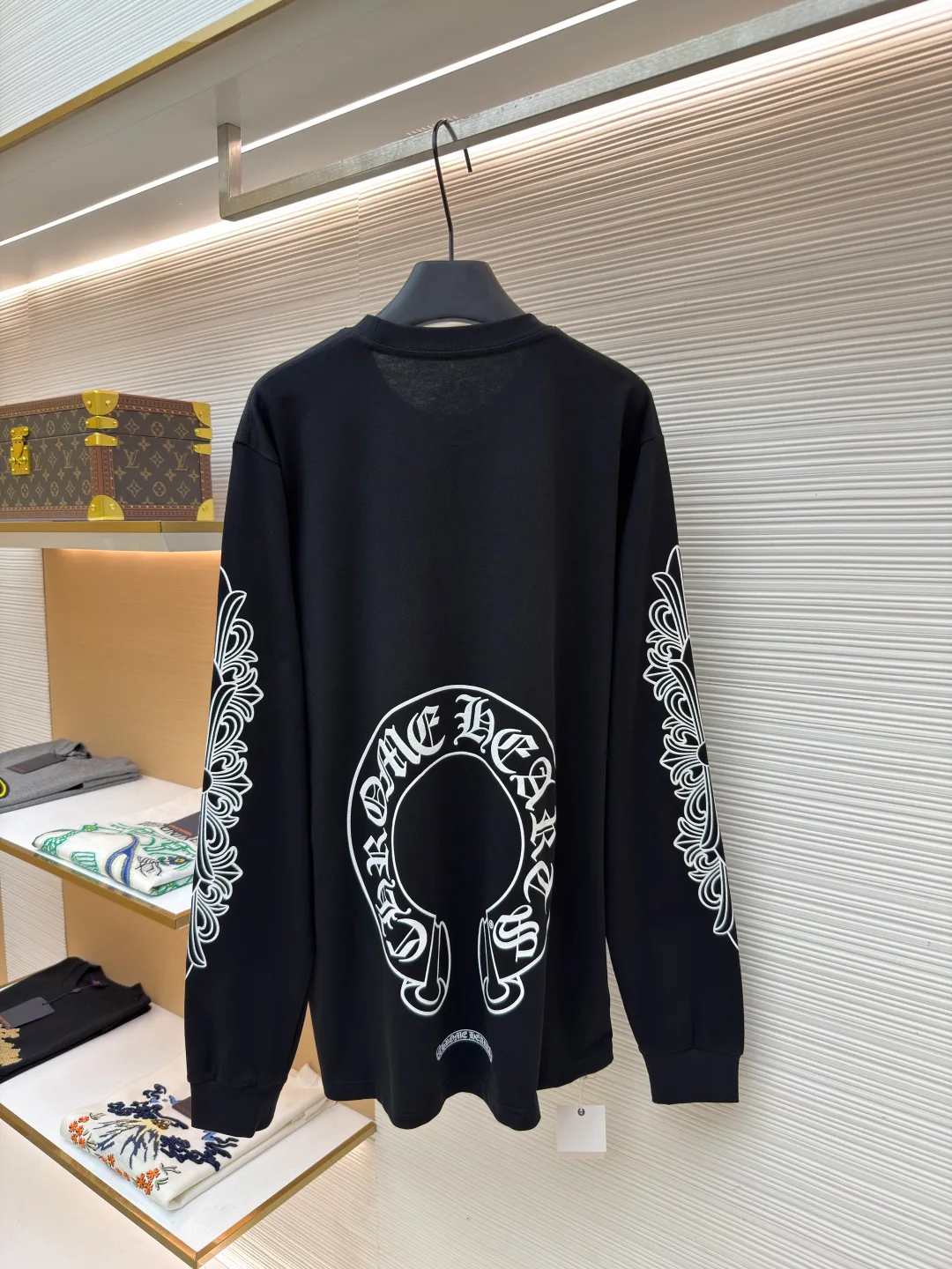 Лонгсливы Мужские Chrome Hearts 11399352
