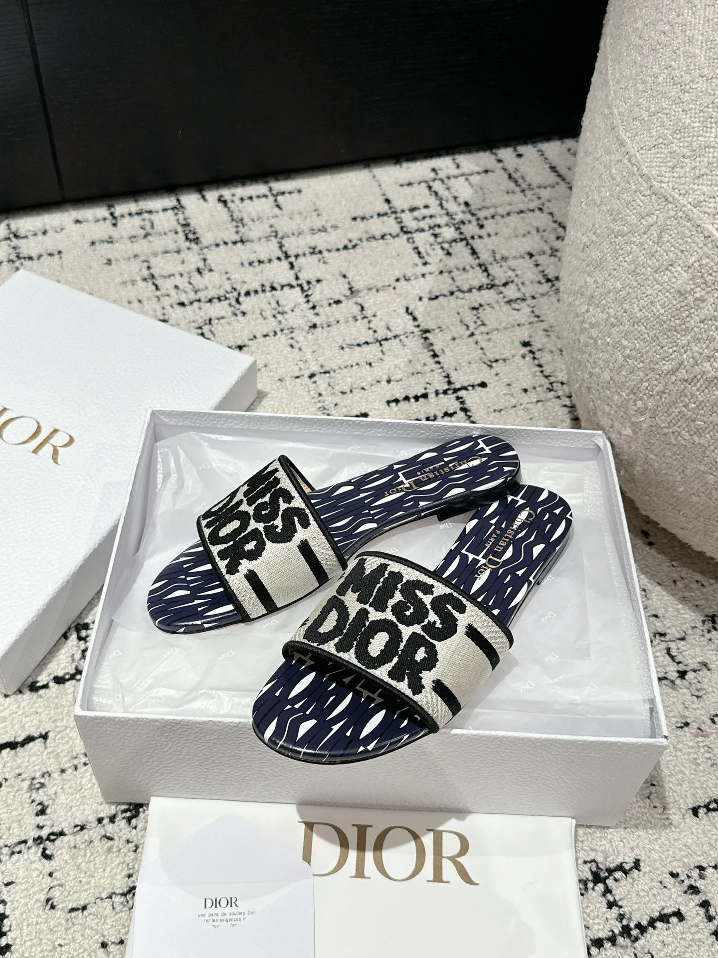 Шлепанцы Женские Christian Dior 7742