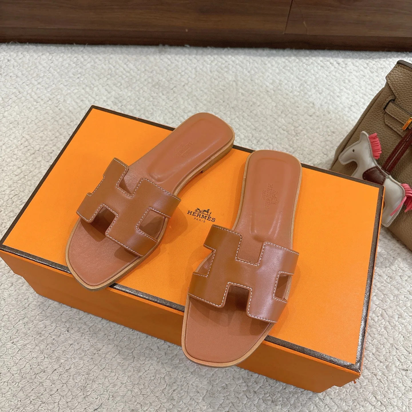 Шлепанцы Женские Hermes 879116