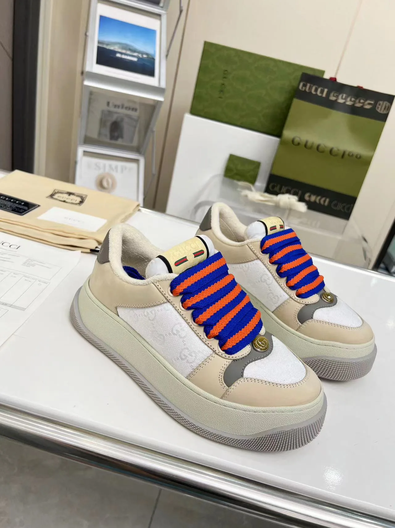 Кроссовки Женские Gucci 17620517