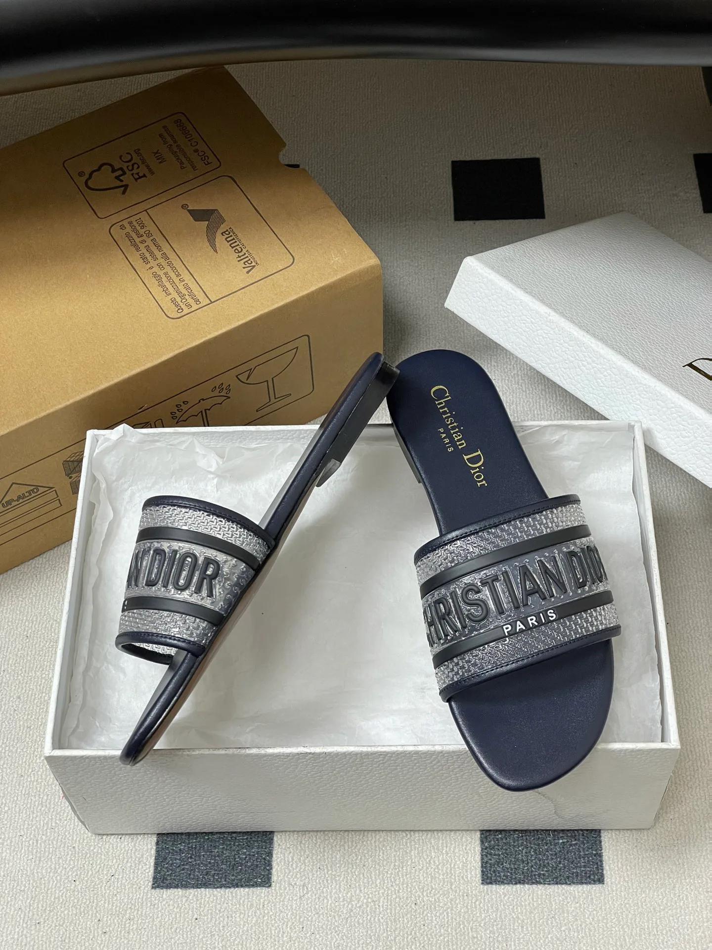 Шлепанцы Женские Christian Dior 1159731