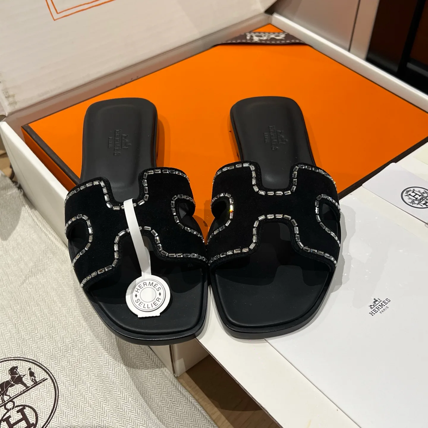 Шлепанцы Женские Hermes 11637272