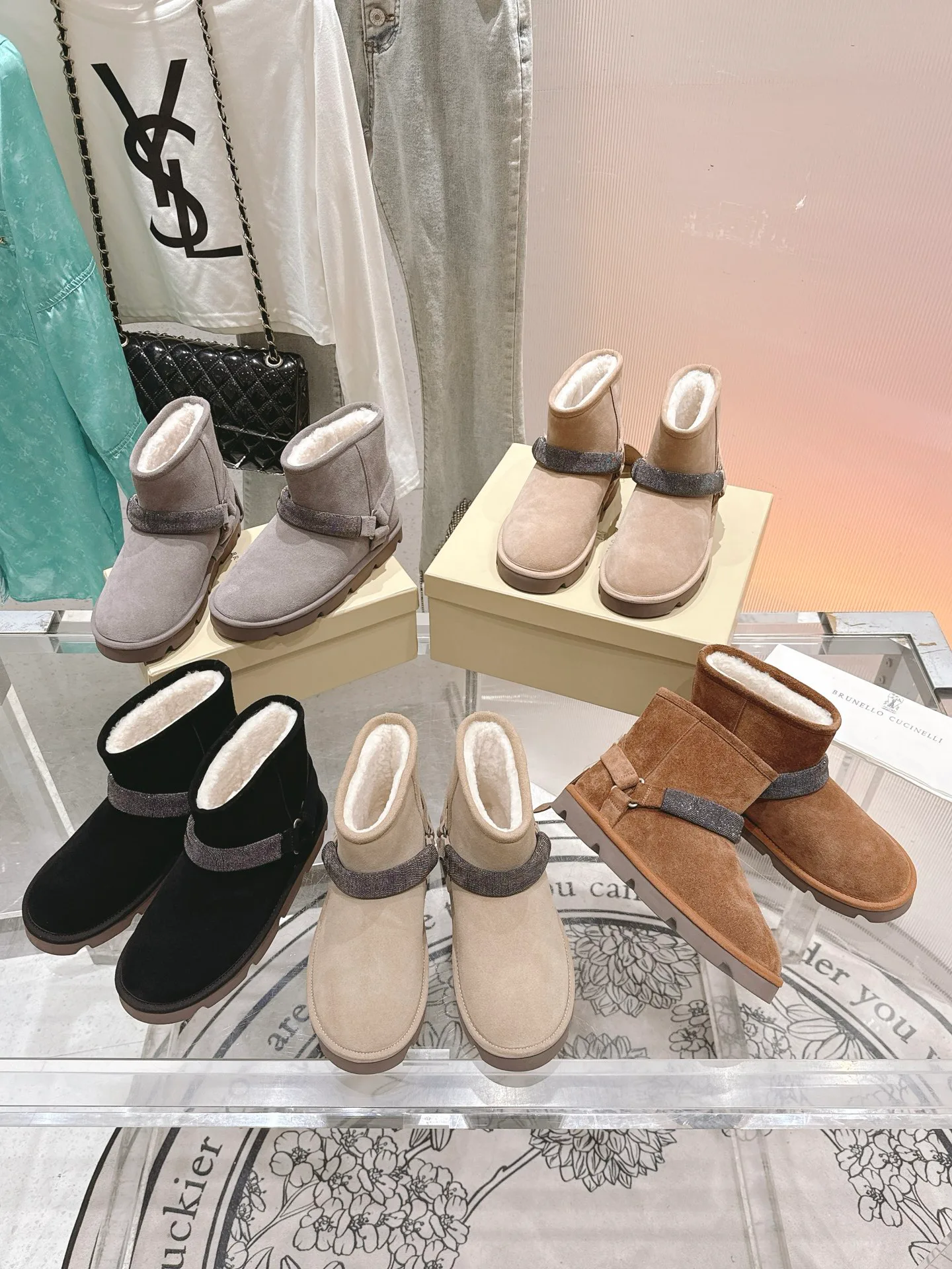 Угги Женские Brunello Cucinelli 18703144