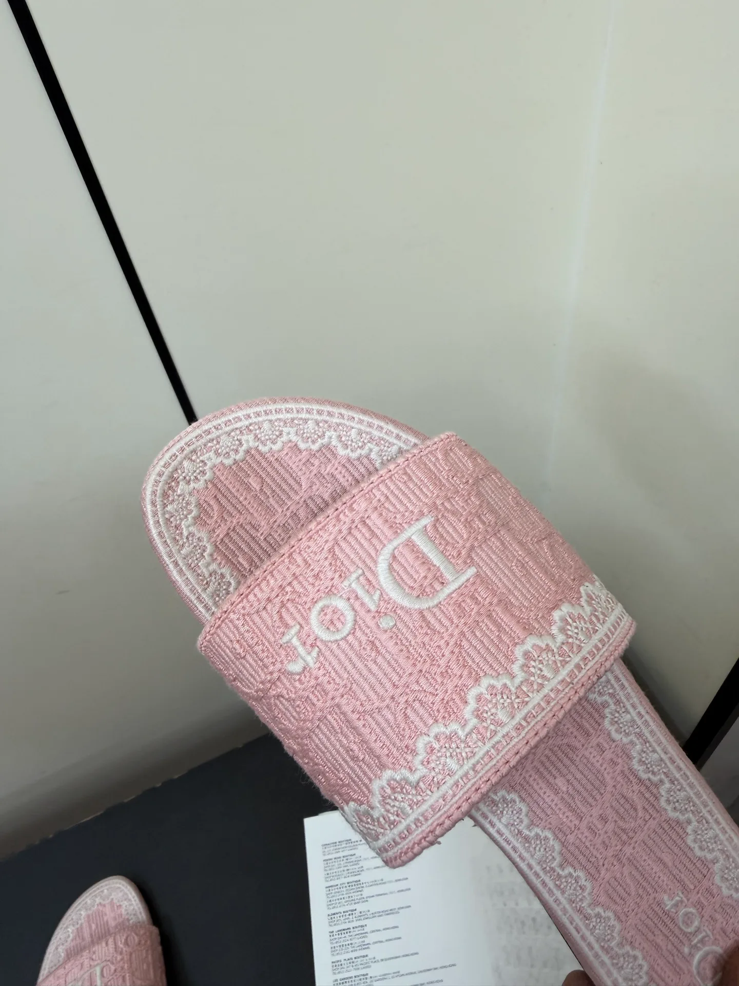 Шлепанцы Женские Christian Dior 565531