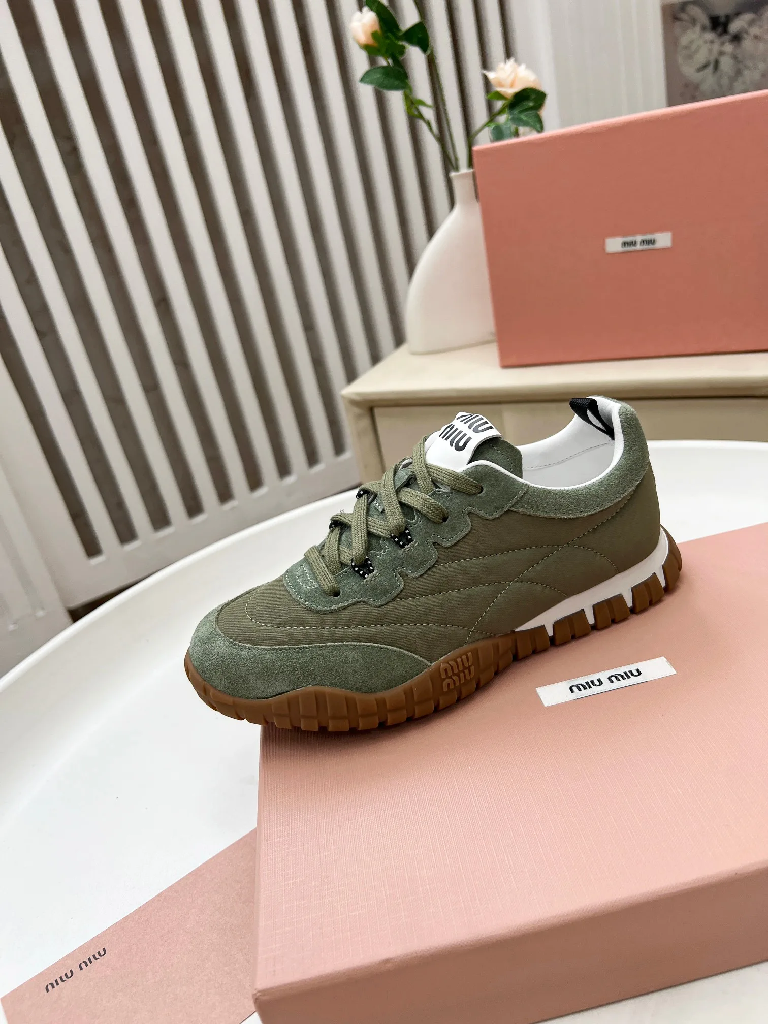 Кроссовки Женские Miu Miu 18787