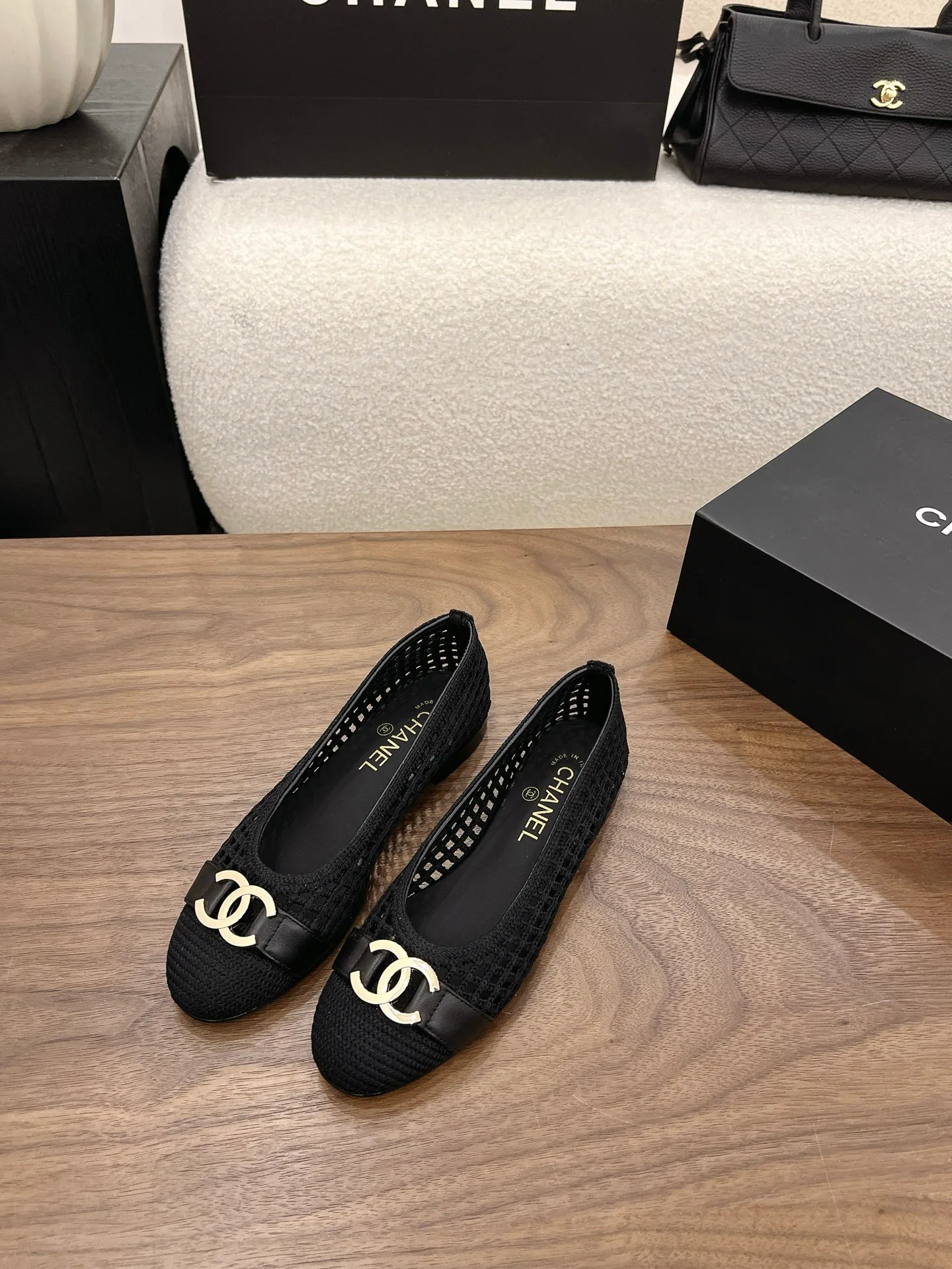 Балетки Женские Chanel 17342668