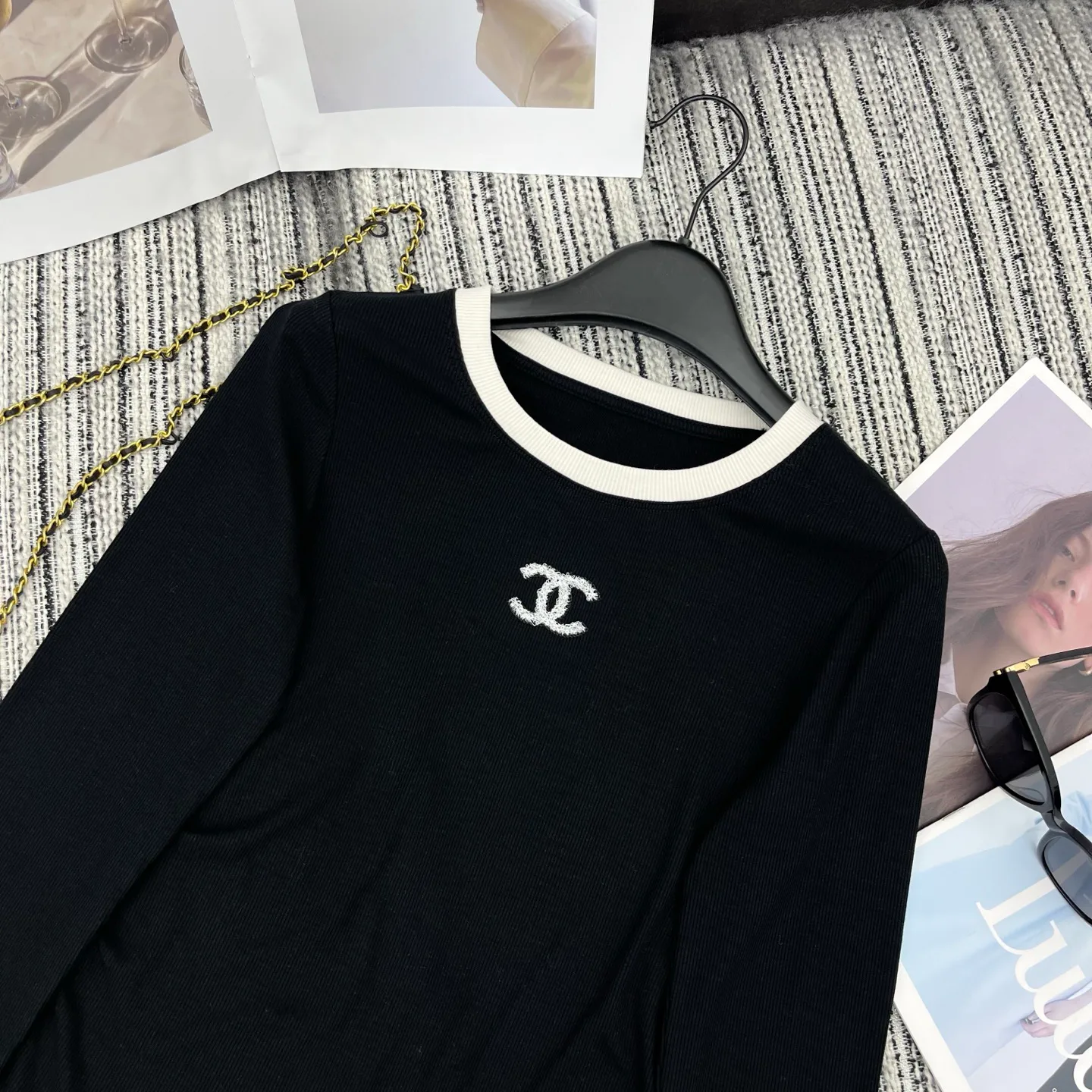 Лонгсливы Женские Chanel 11172075