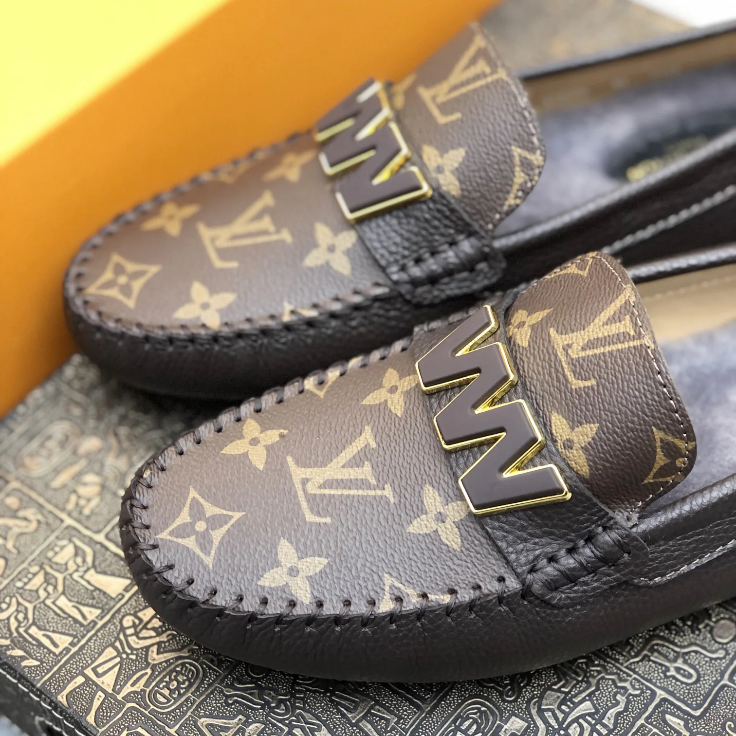 Мокасины Мужские Loro Piana 10273379